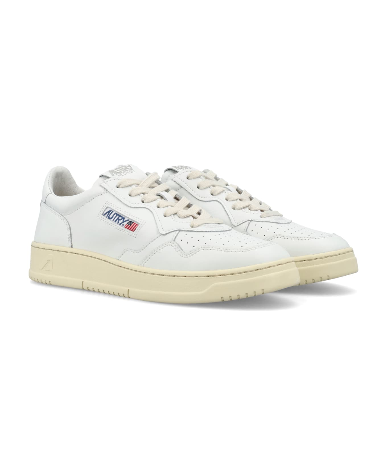 Autry Medalist Low Sneakers - WHITE WHITE スニーカー