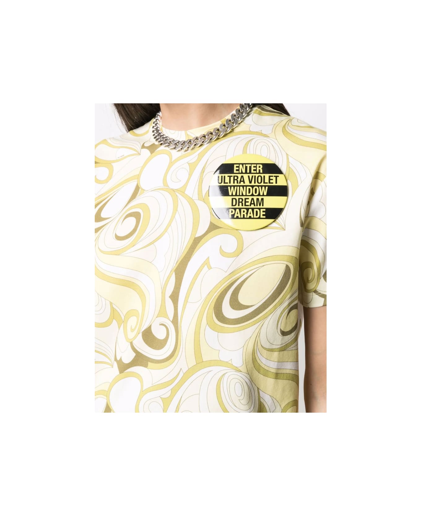 Raf Simons T-shirt - YELLOW/GREEN