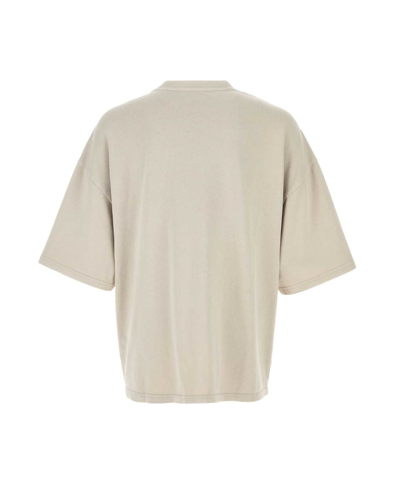 Entire Studios Sand Cotton Oversize T-shirt - OFFWHITE