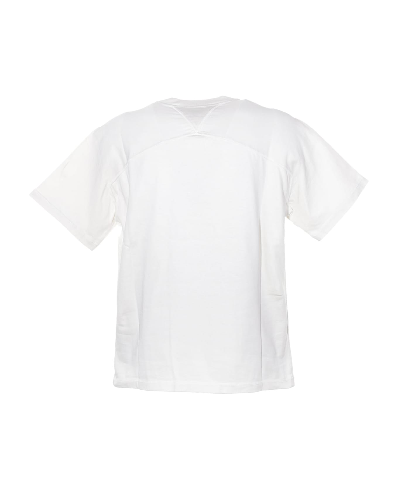 Bottega Veneta Heavy Jersey T-shirt - CHALK