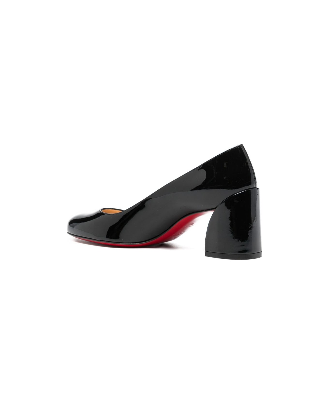 Christian Louboutin Miss Sab Patent Leather Pumps - Black