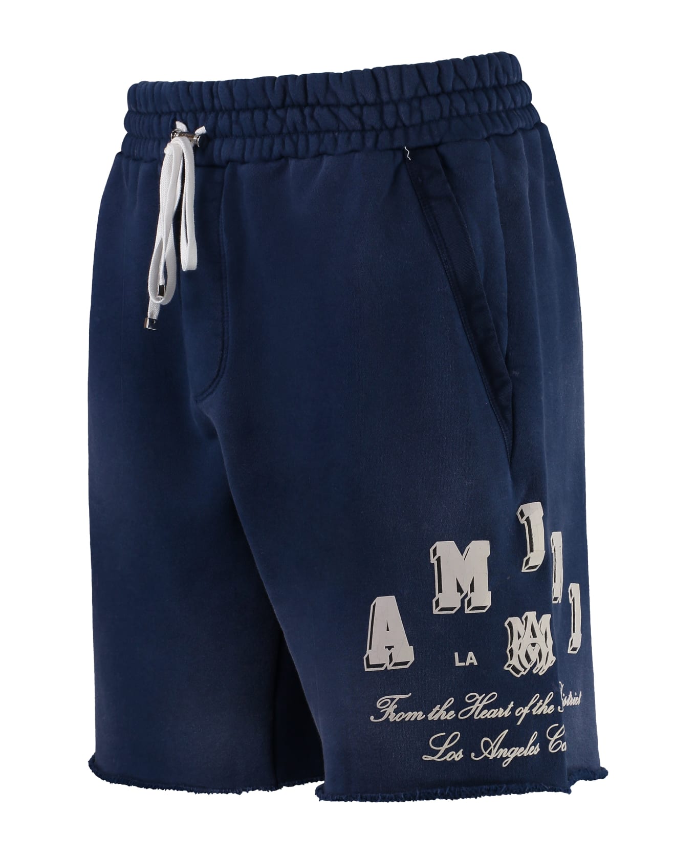 AMIRI Cotton Bermuda Shorts - blue