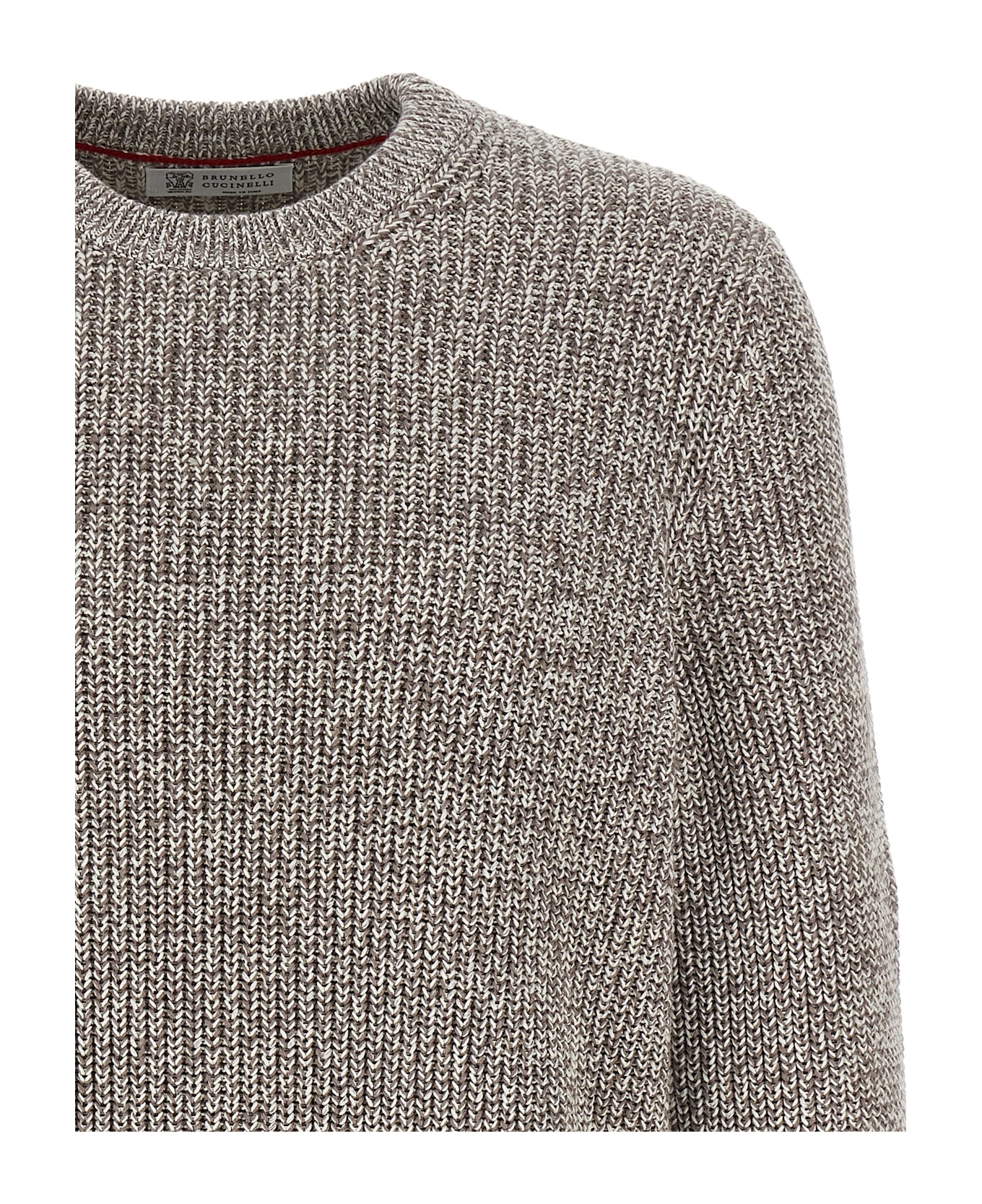 Brunello Cucinelli Cotton Sweater - Multicolor ニットウェア