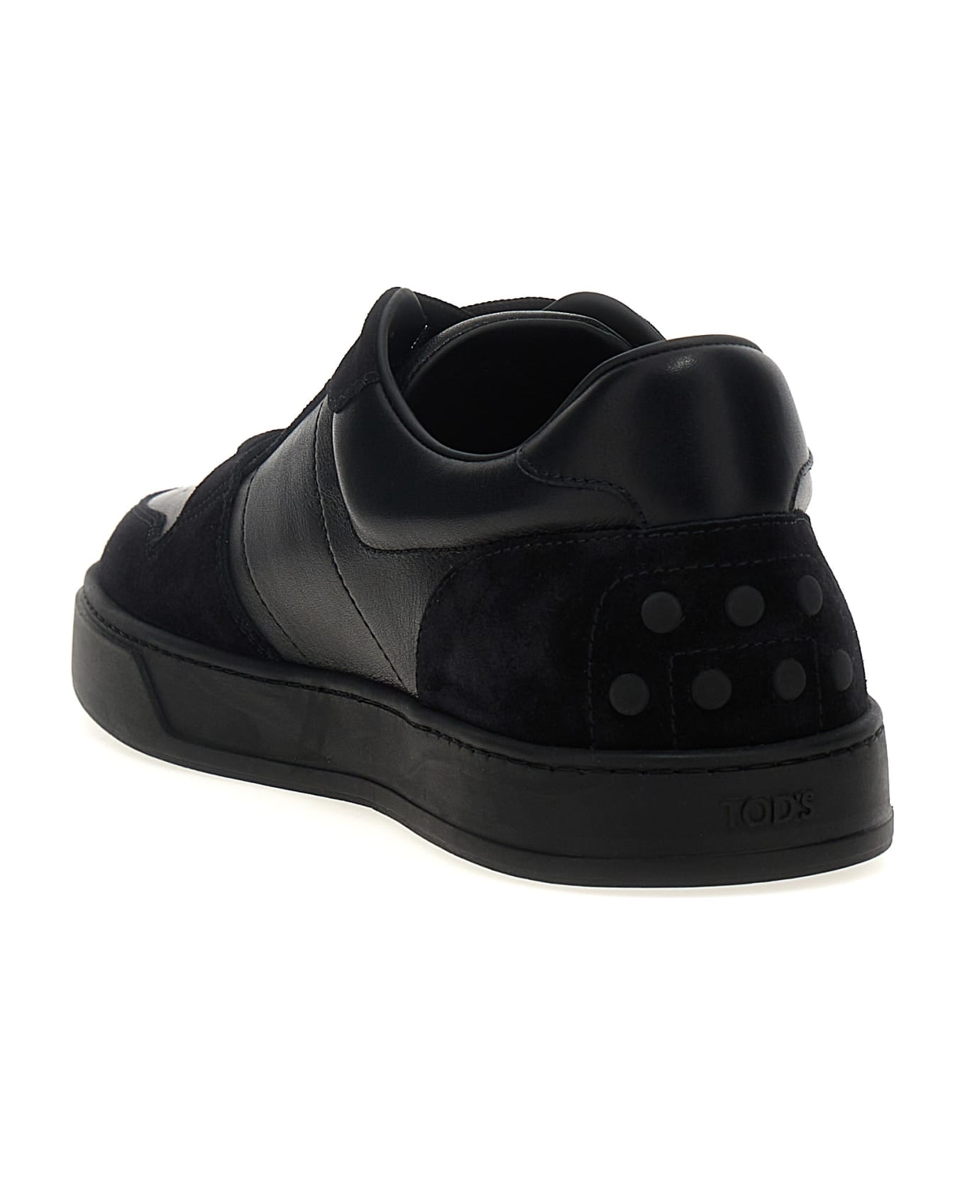 Tod's Logo Sneakers - Black