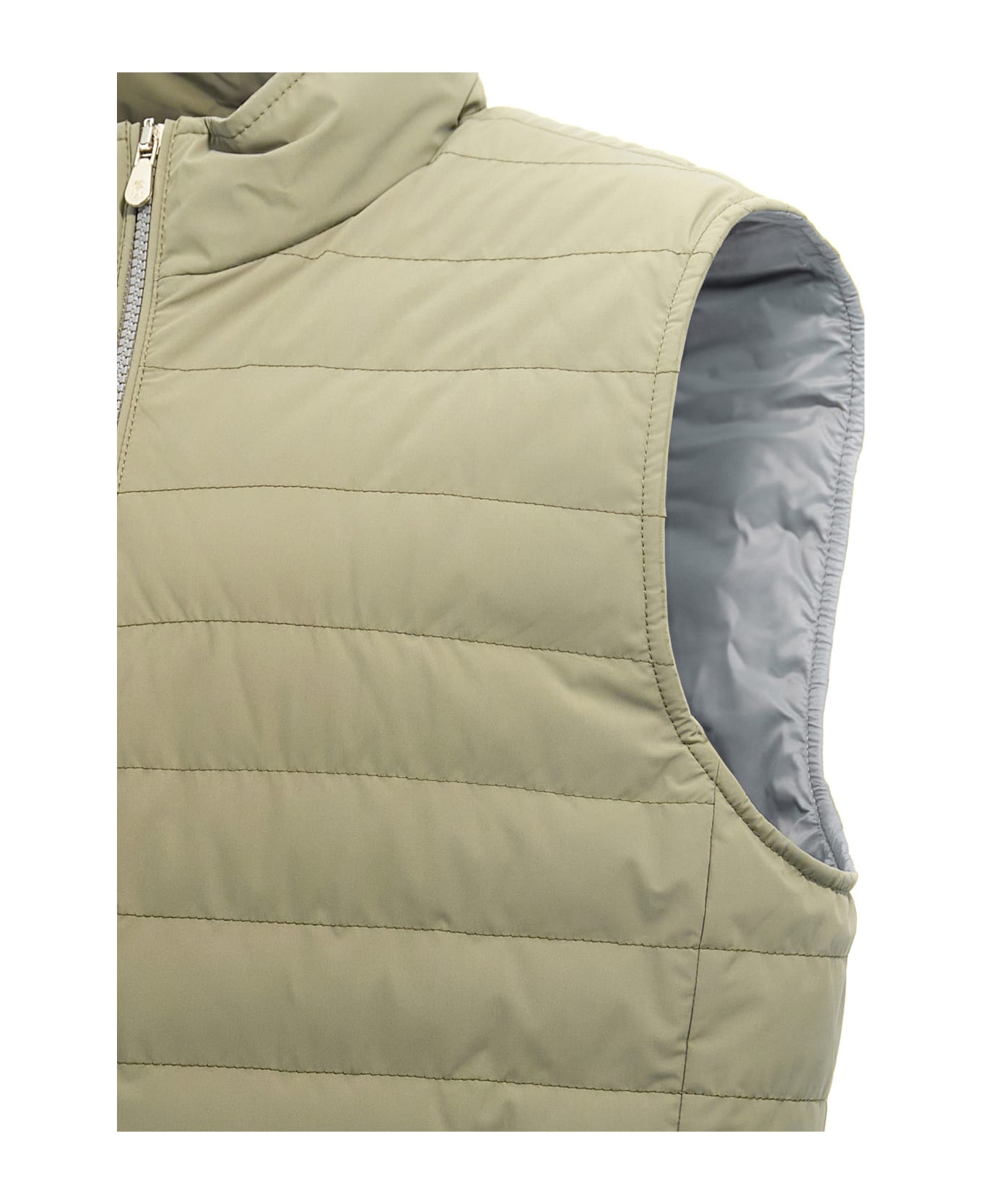 Brunello Cucinelli Padded Vest - Green