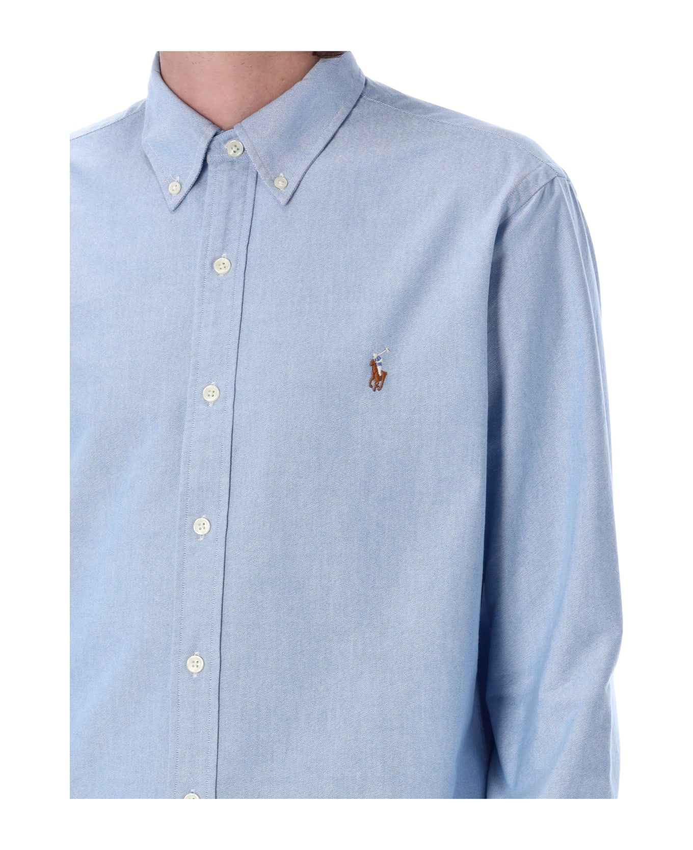 Polo Ralph Lauren Custom Fit Shirt - LIGHT BLUE