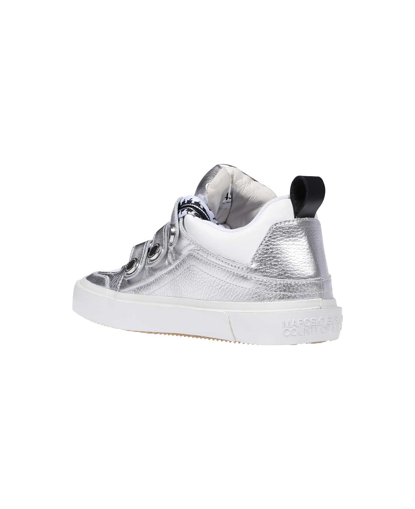 Marcelo Burlon Low-top Sneakers - Silver