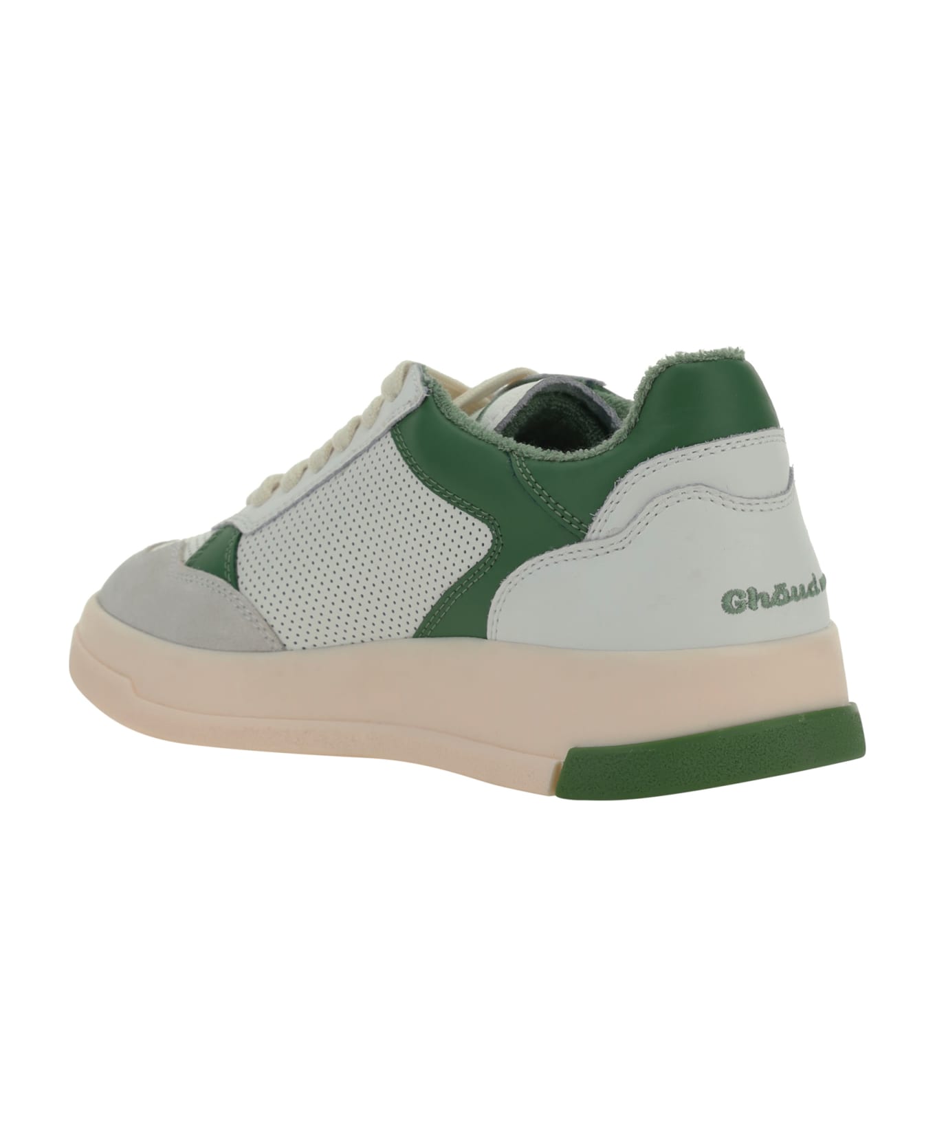 GHOUD Tweener Sneakers - Wht/grn