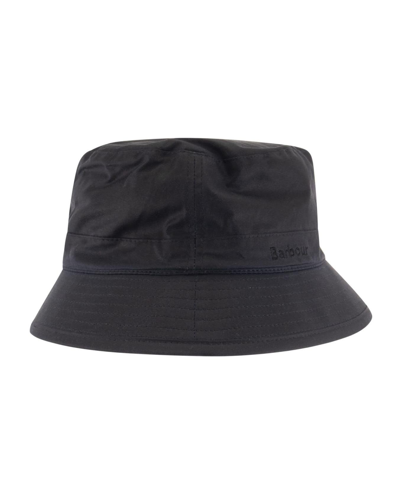 Barbour Wax Sports Bucket Hat - Blue