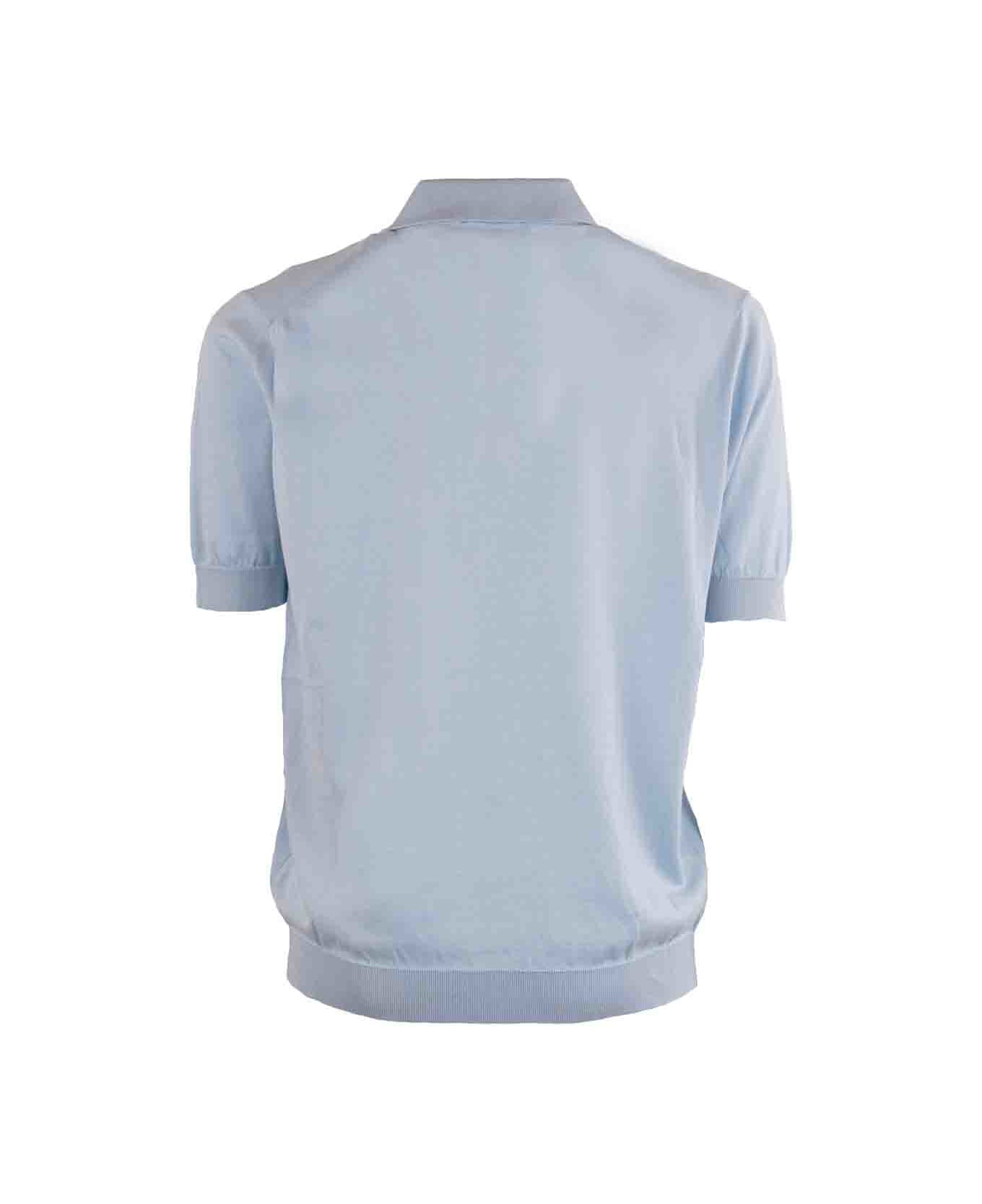 Lardini T-shirts And Polos Light Blue - Light Blue