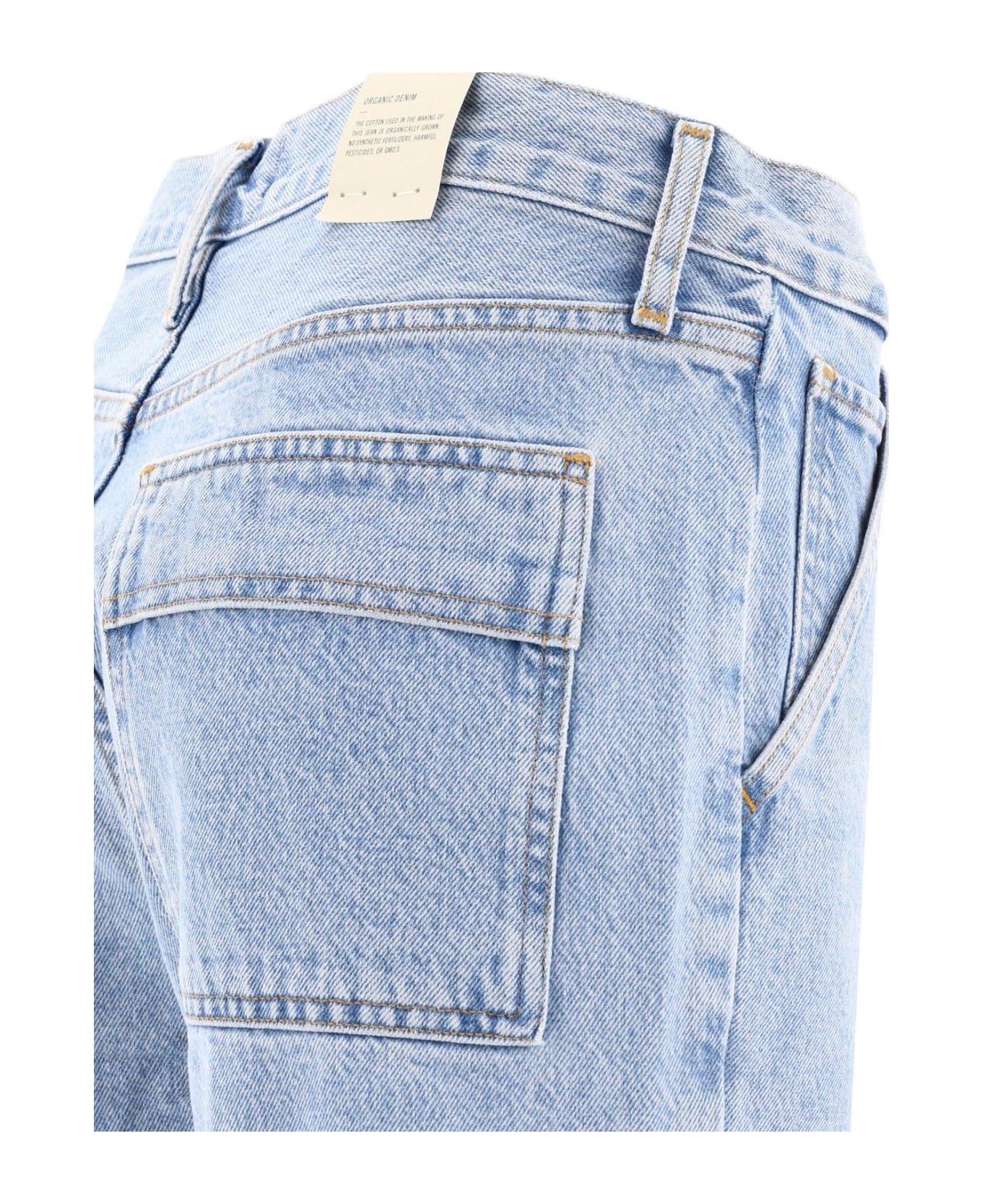 AGOLDE Cooper Pocket Detailed Jeans - BLUE