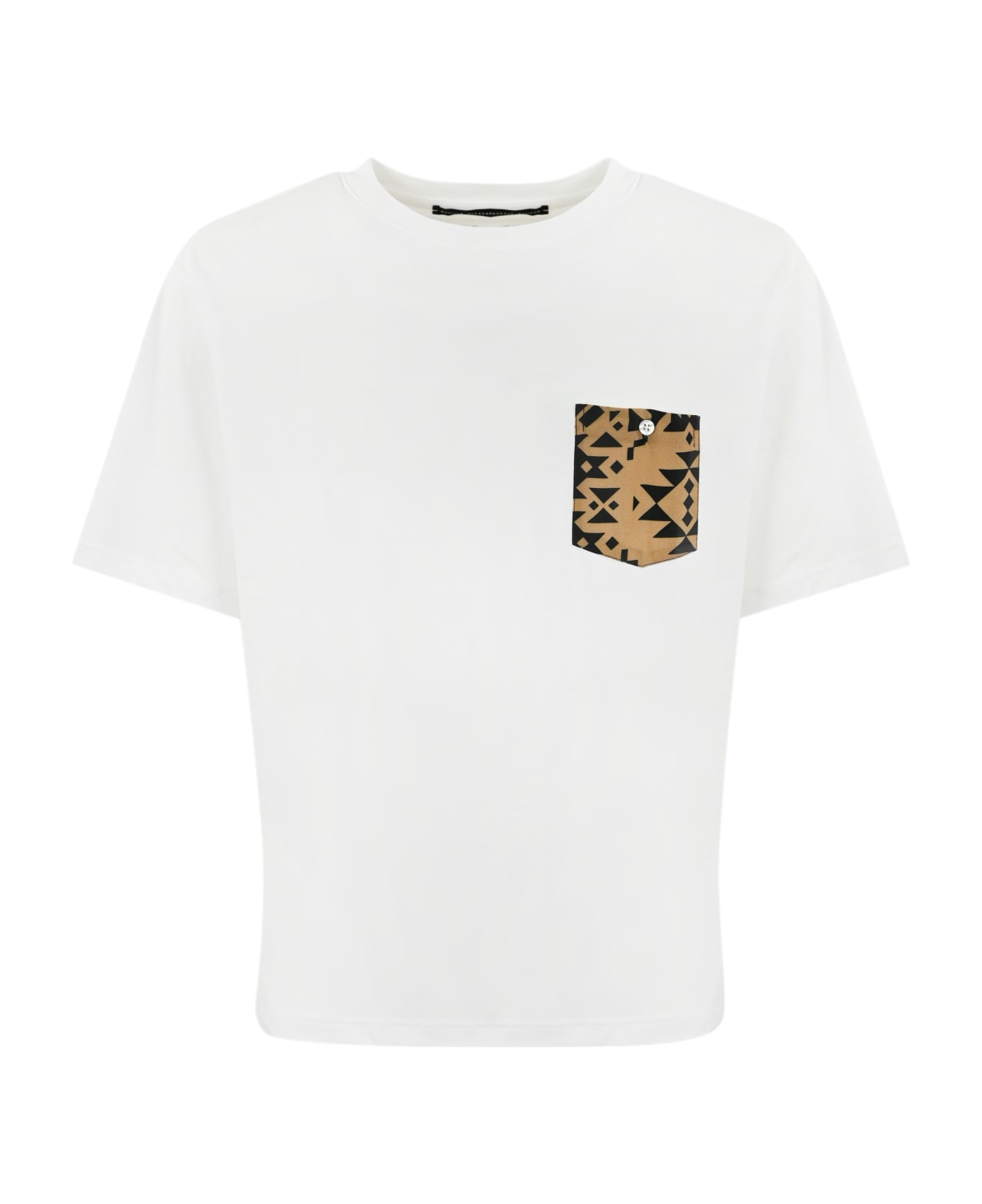Daniele Alessandrini T-shirt With Pocket - Bianco シャツ