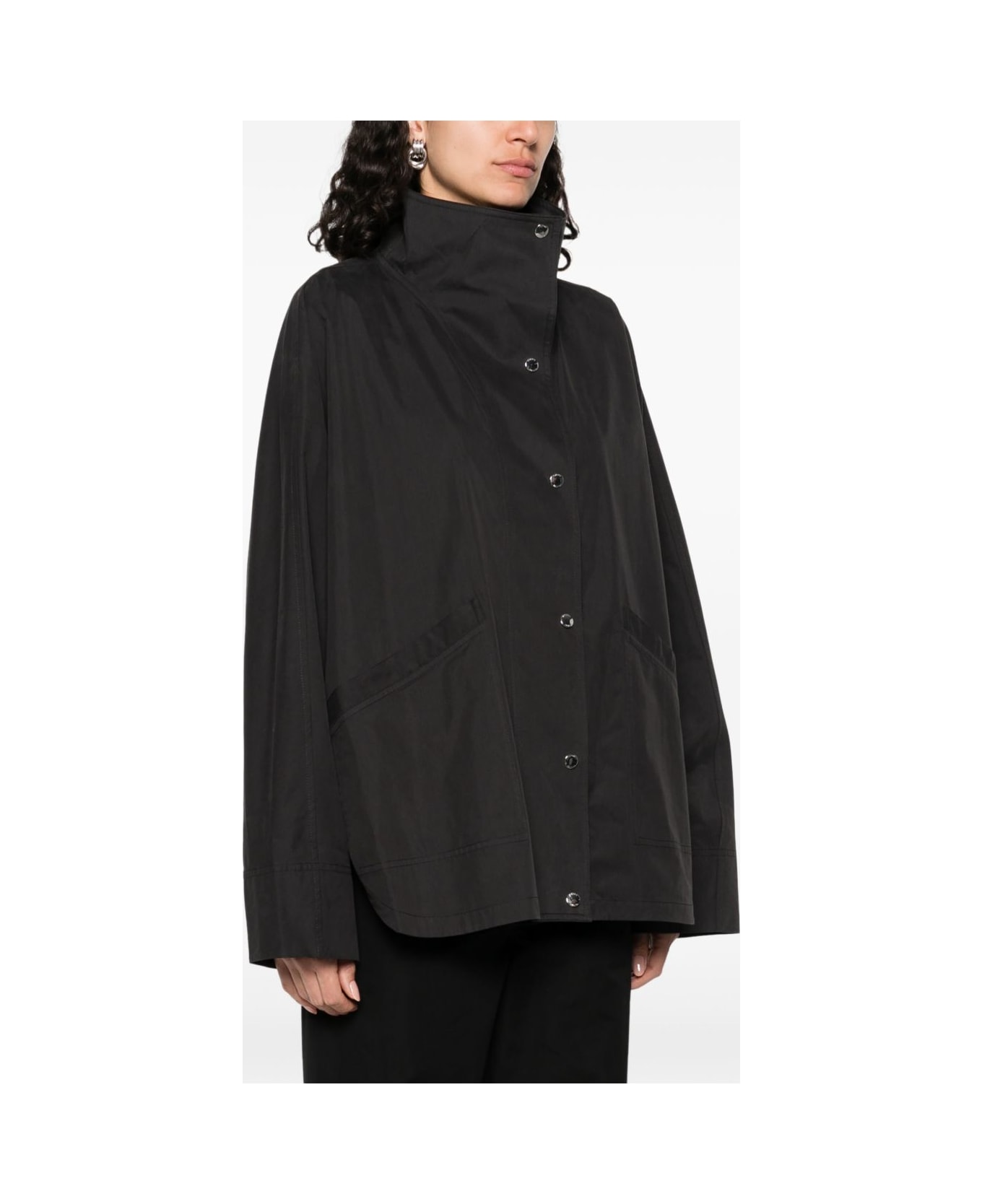Totême Summer Parachute Jacket - Black