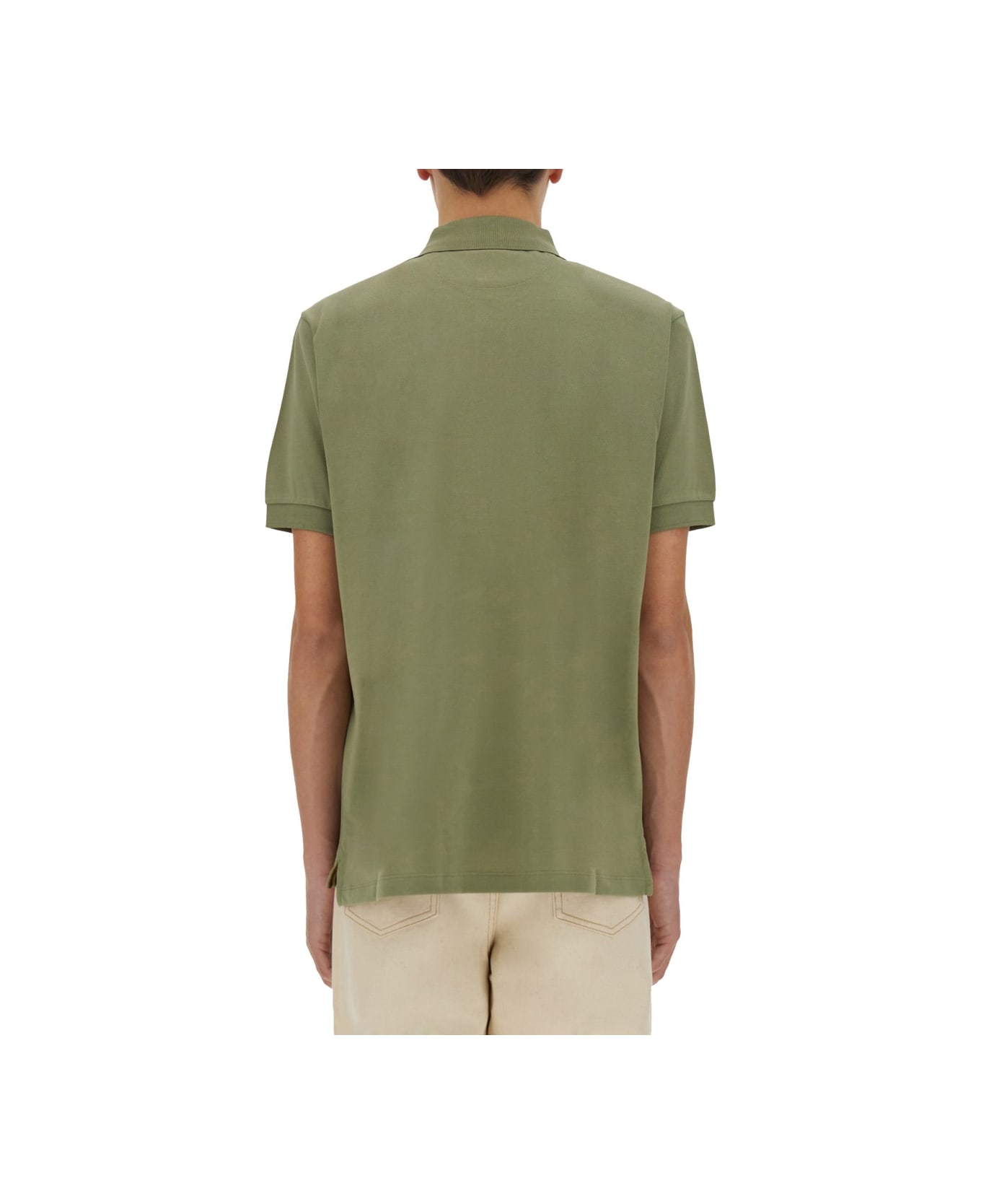 Paul Smith Cotton Polo - MILITARY GREEN