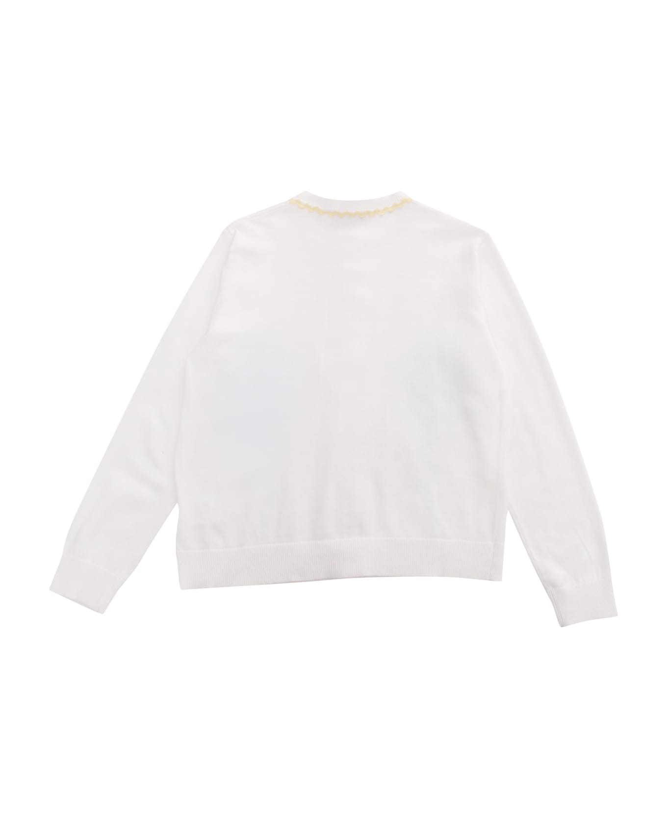 Stella McCartney Kids Knitted Cardigan - WHITE
