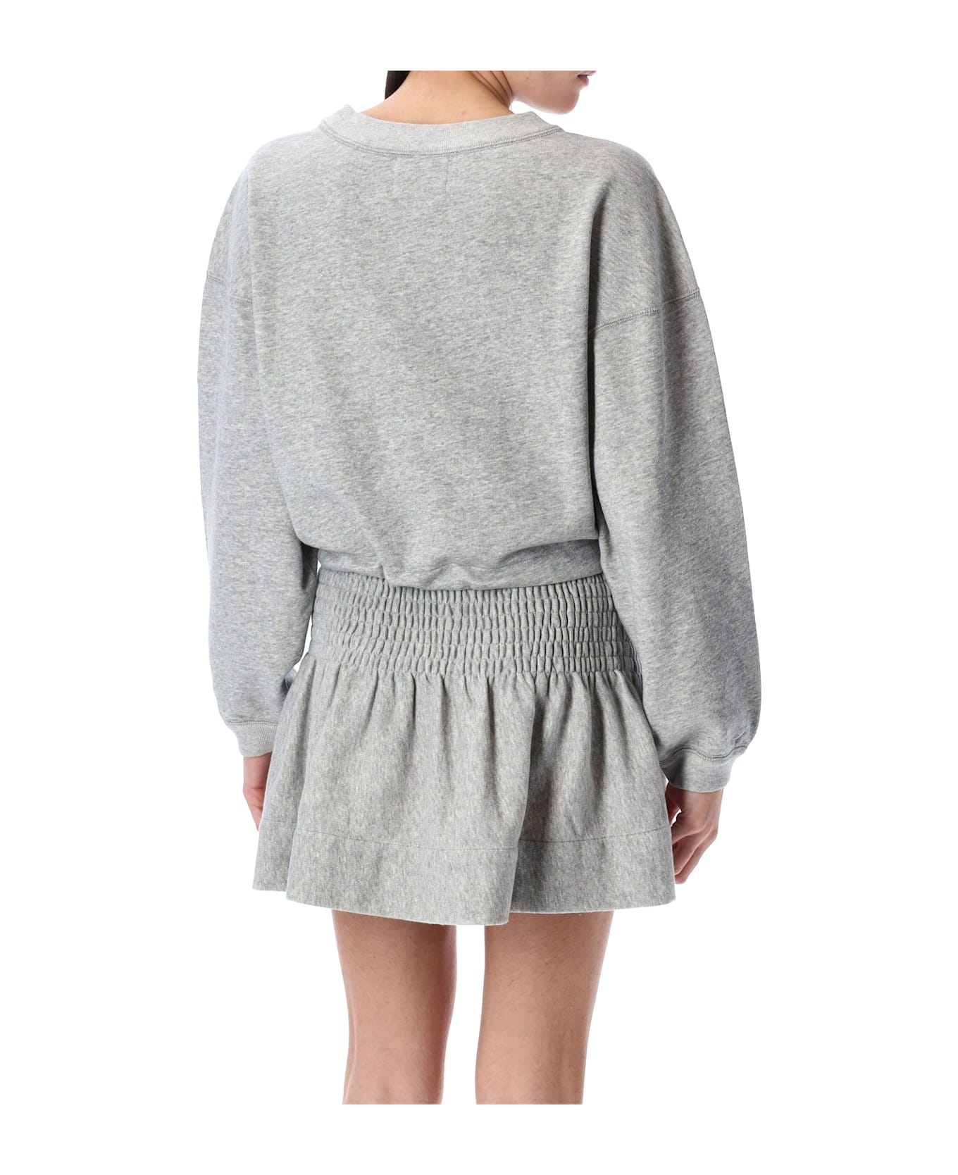 Marant Étoile Margo Cropped Hoodie - GREY