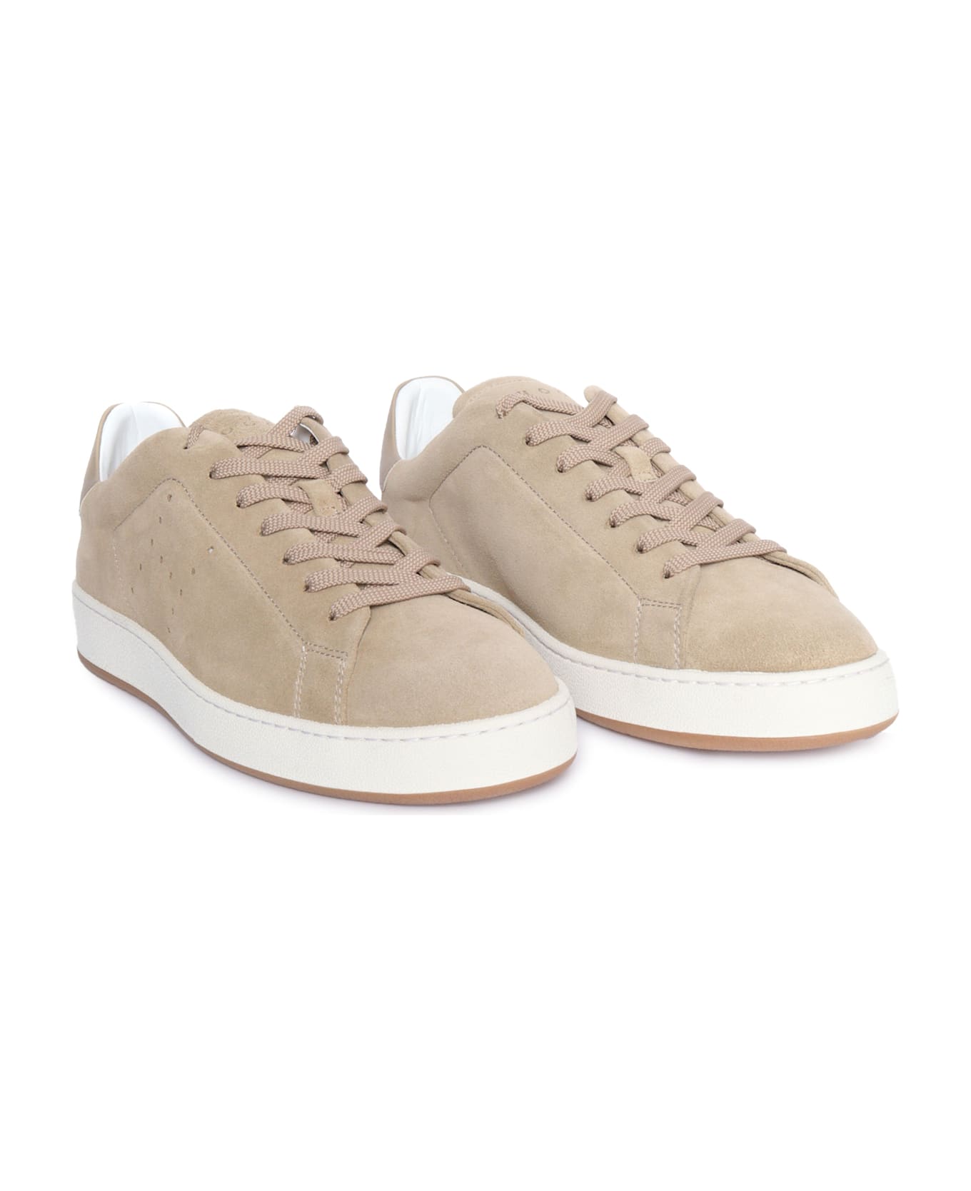 Hogan H672 H Sneakers - BEIGE