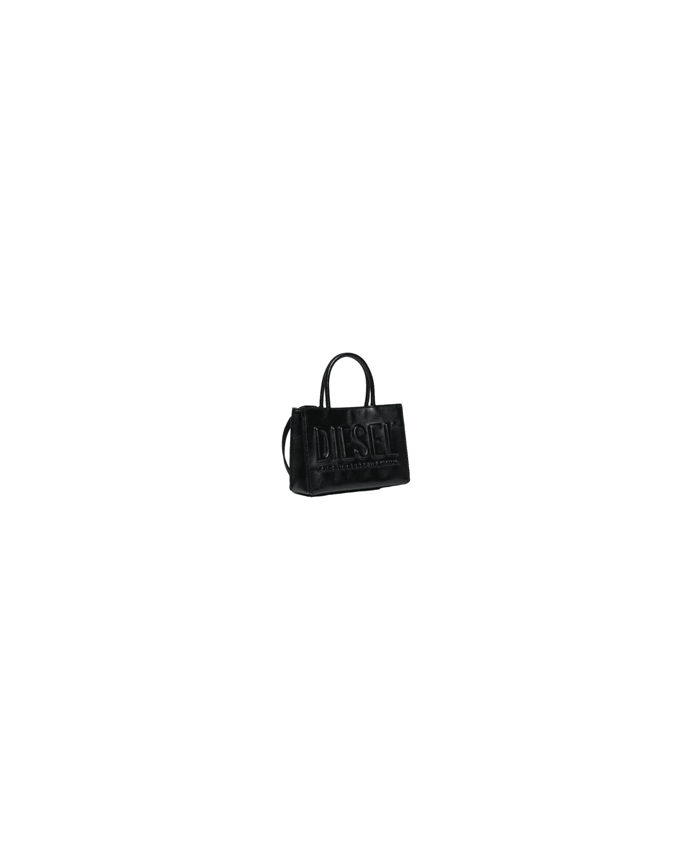 Diesel Mini Bag With Logo - BLACK