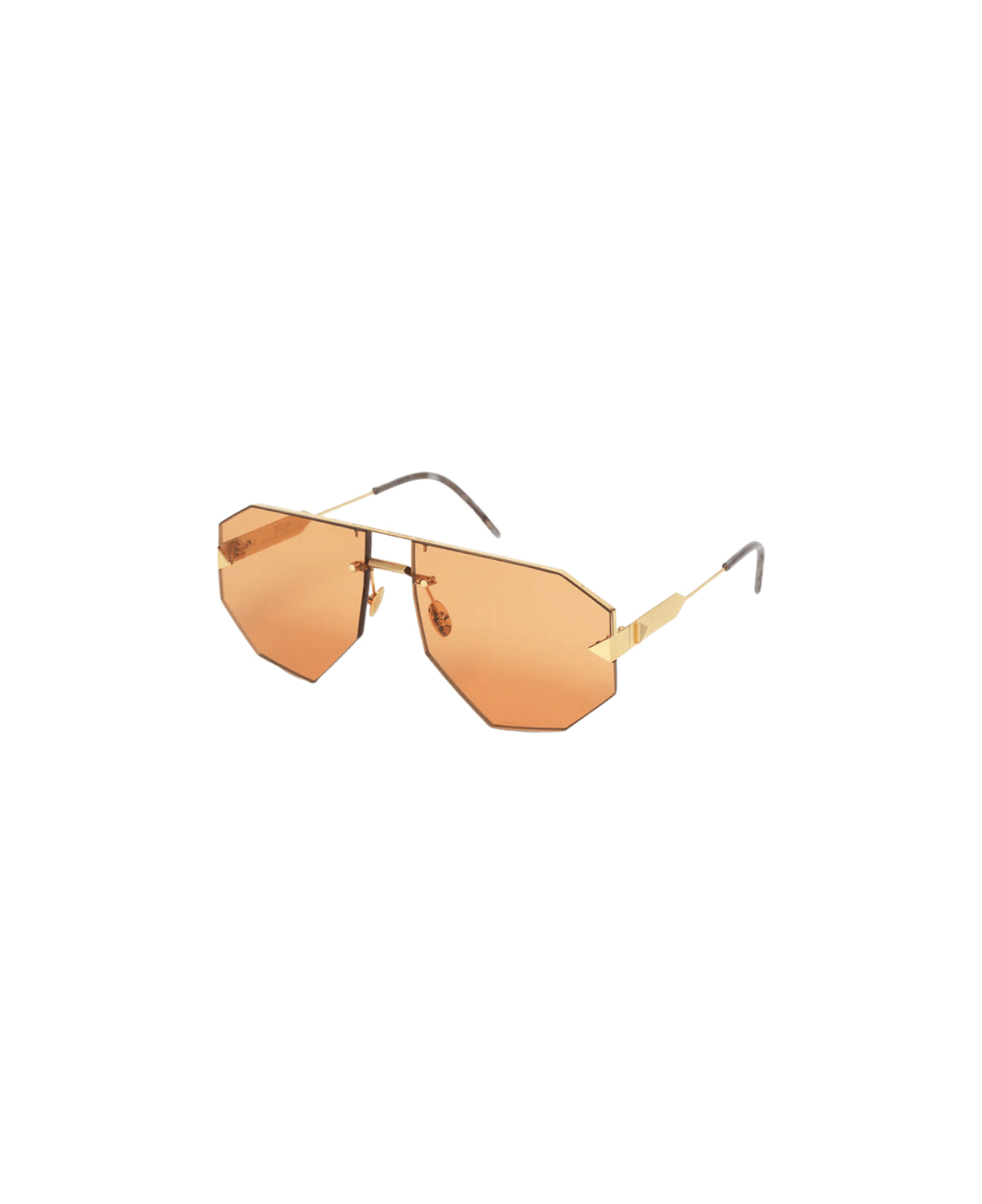 SO.YA Raf - Gold Sunglasses