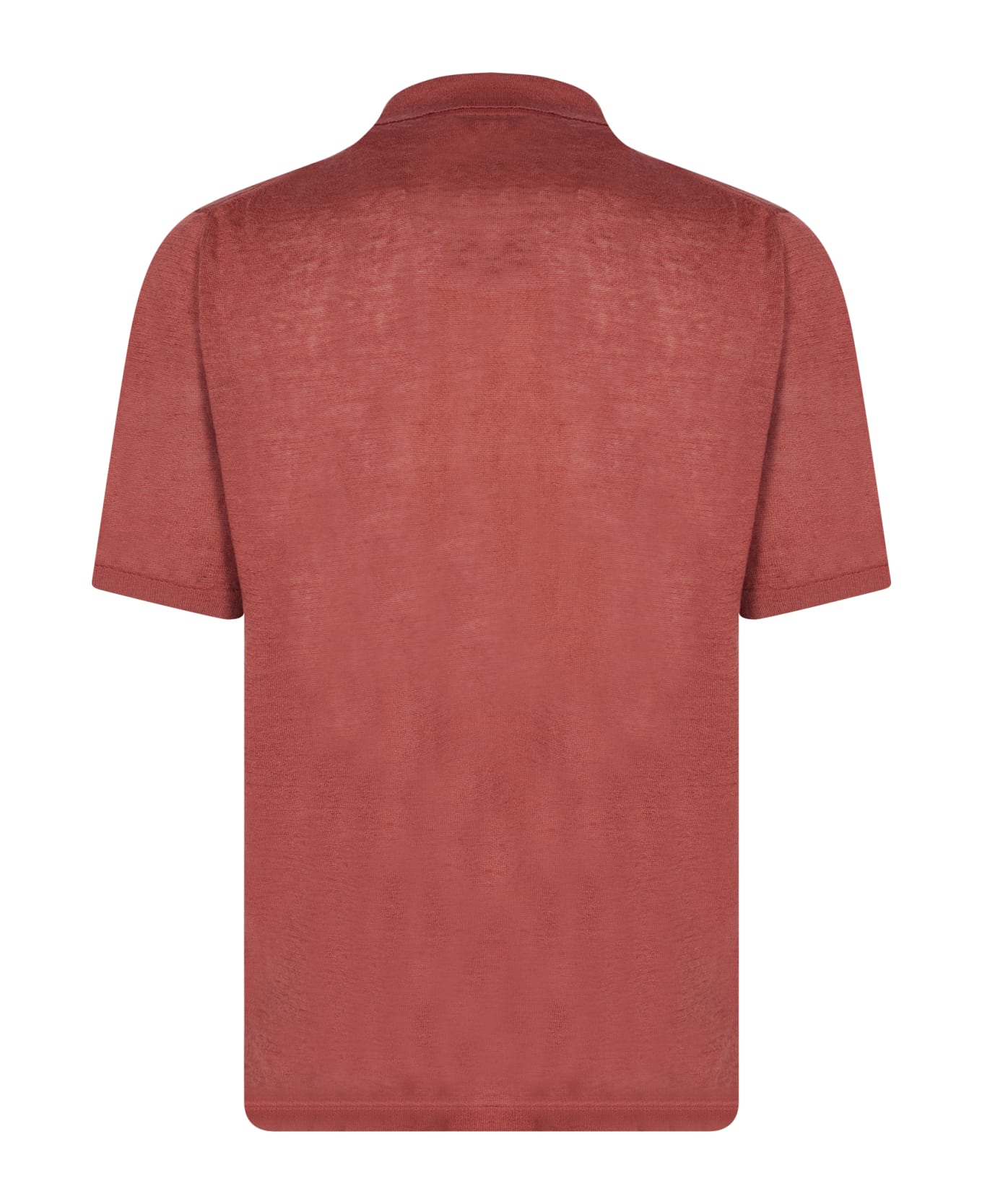 costumein Putri Powder Cotton Polo Shirt - Pink