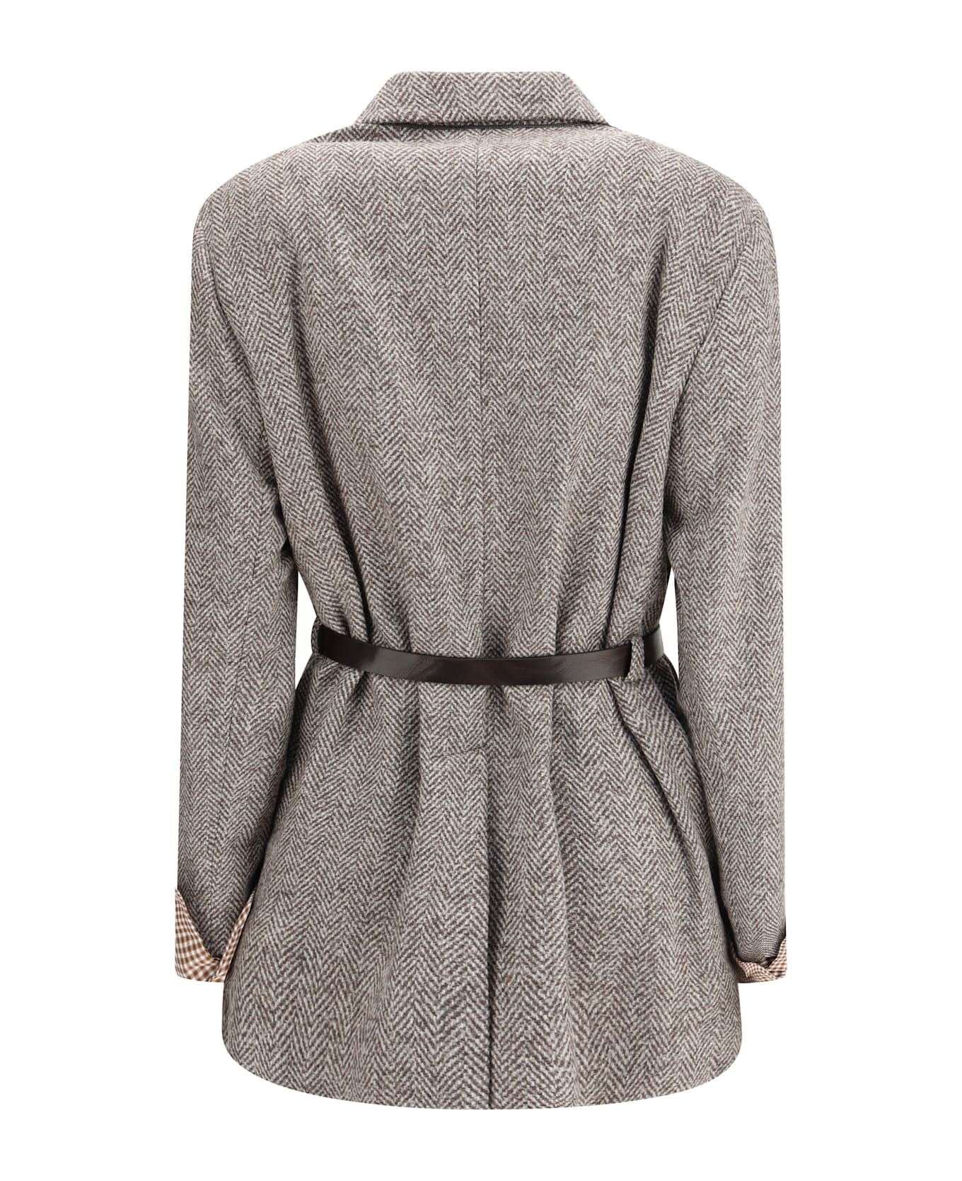 Brunello Cucinelli Patterned Wool Jacket