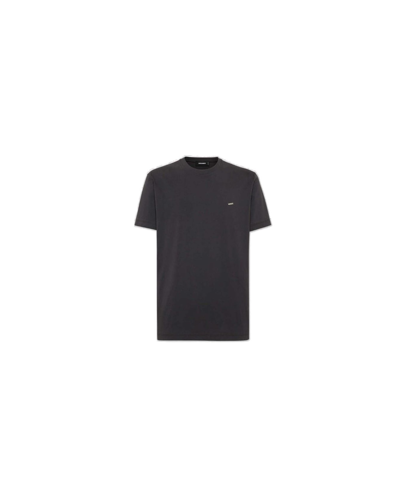 Dsquared2 Logo-plaque Crewneck T-shirt - Grigio