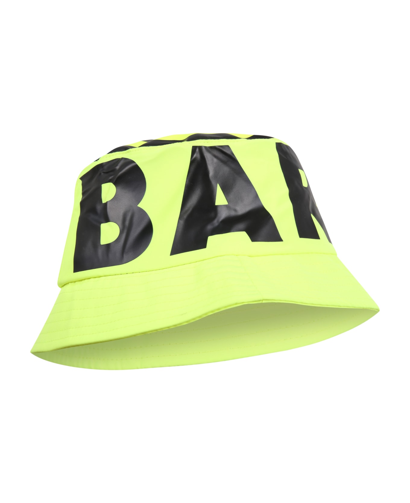 Barrow Neon Yellow Cloche For Kids With Logo - YELLOW