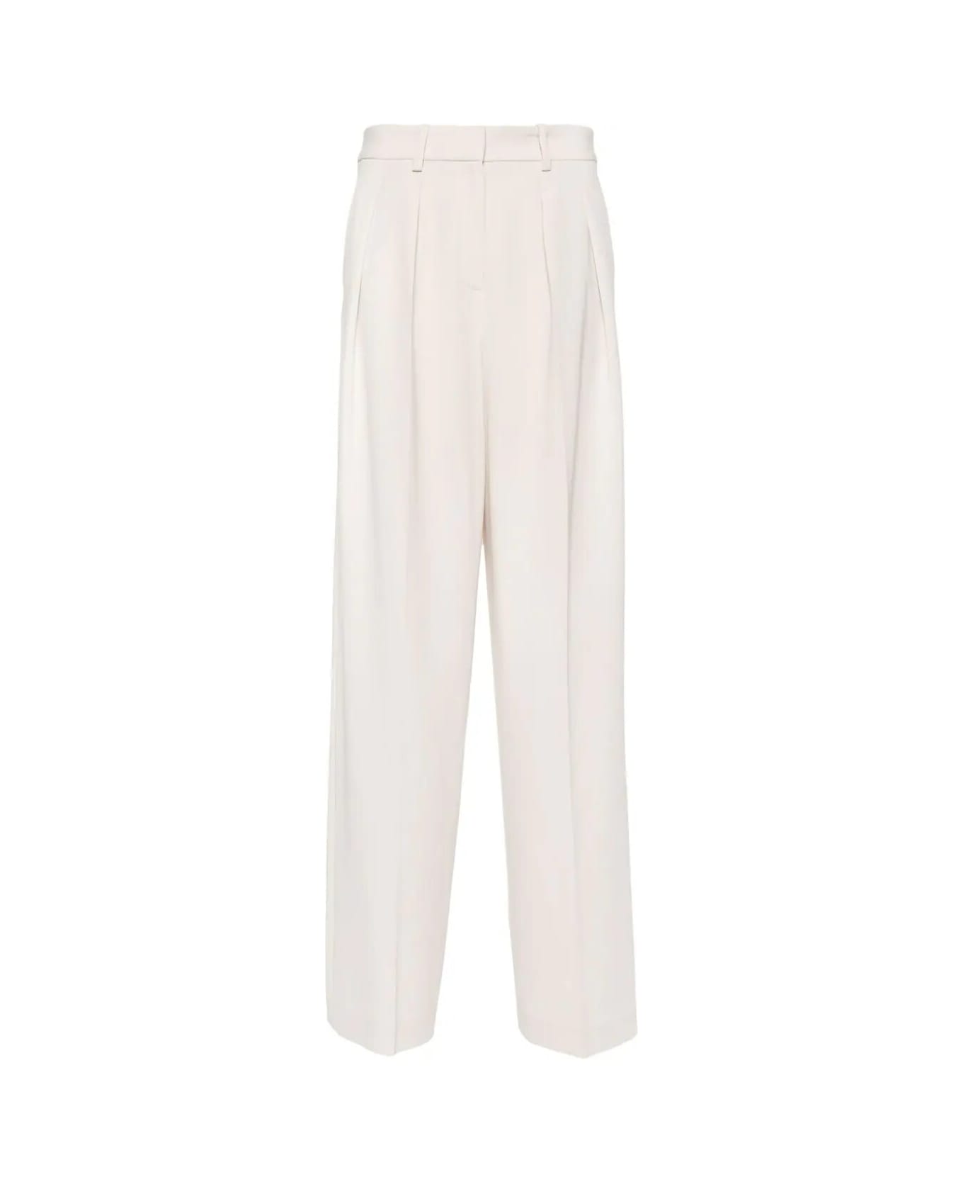 Theory Double Pleats Pant - Pumice ボトムス