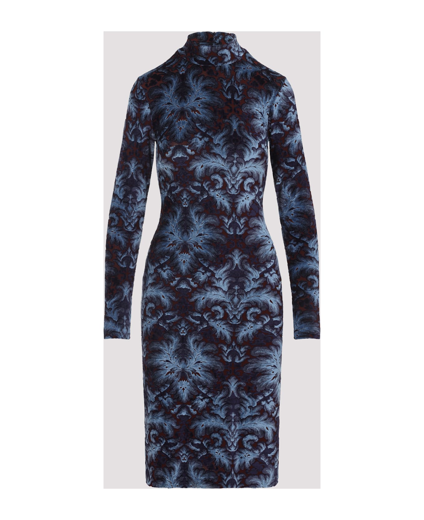 Etro Knee Dress - Var. Multicolor  F.do Blu