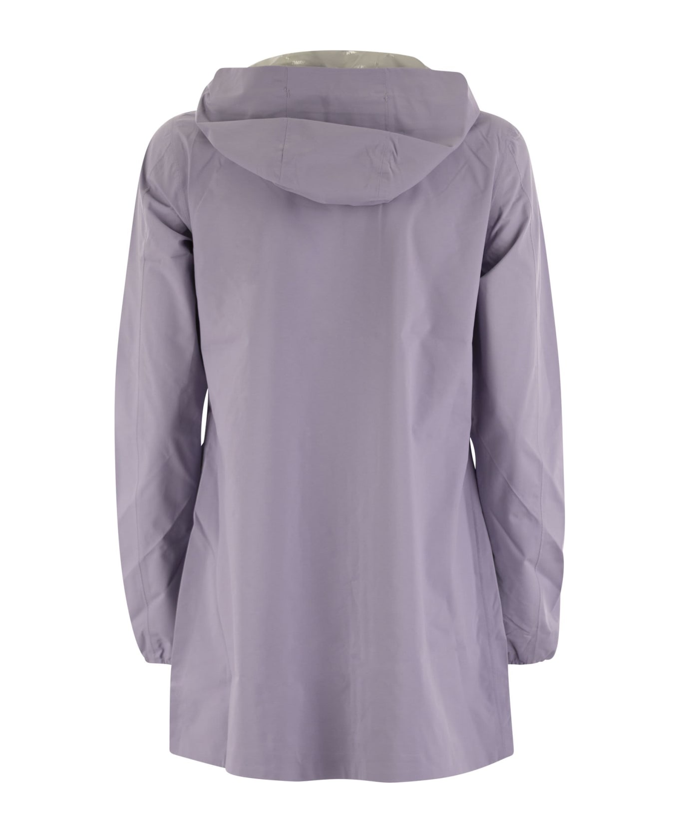 K-Way Sophie Stretch - Hooded Jacket - Lilac コート