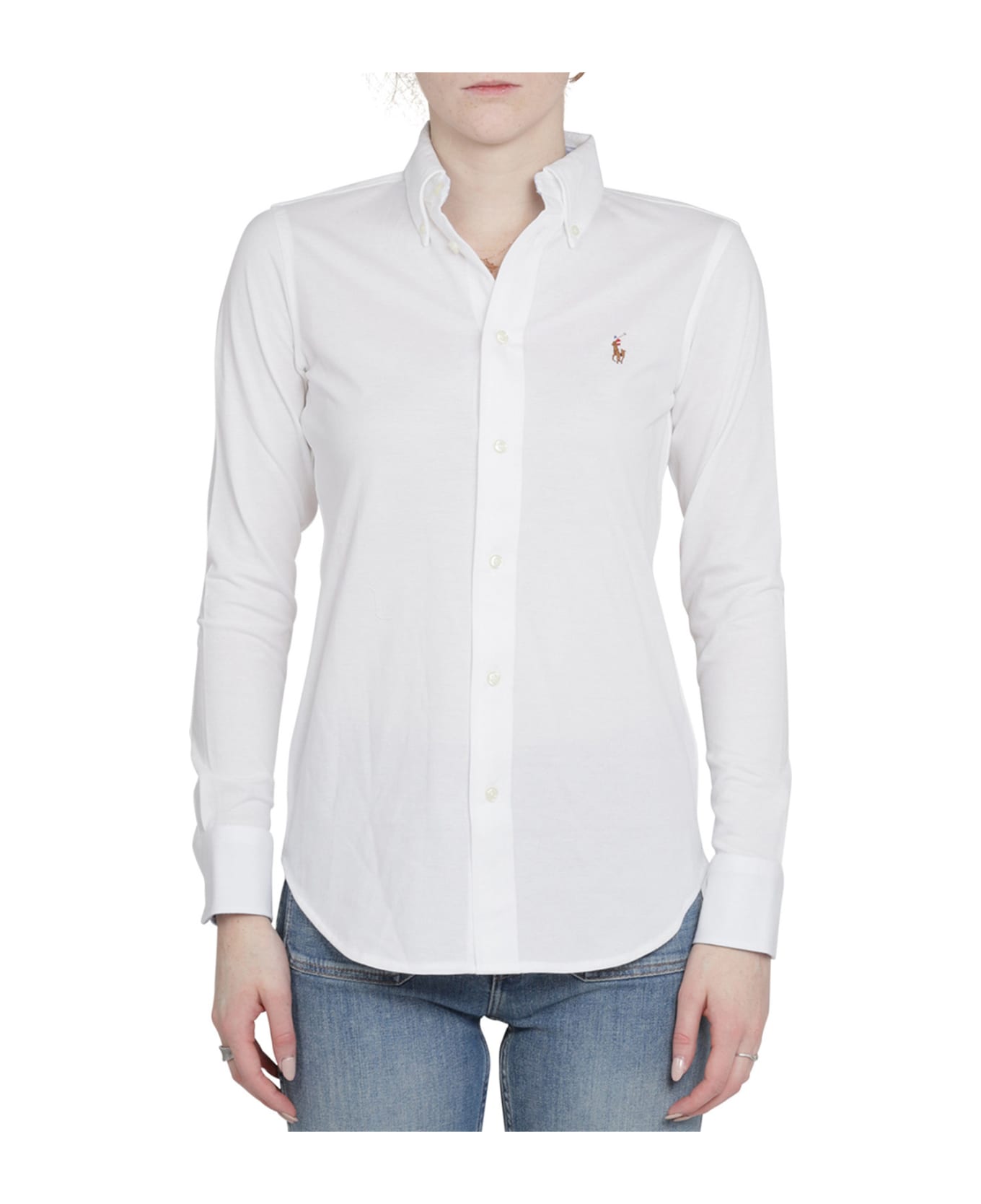 Ralph Lauren White Heidi Shirt - White