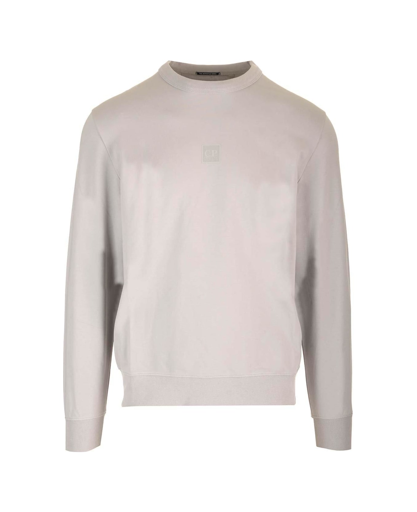 C.P. Company Stretch Fleece Long-sleeved Sweatshirt - Grey