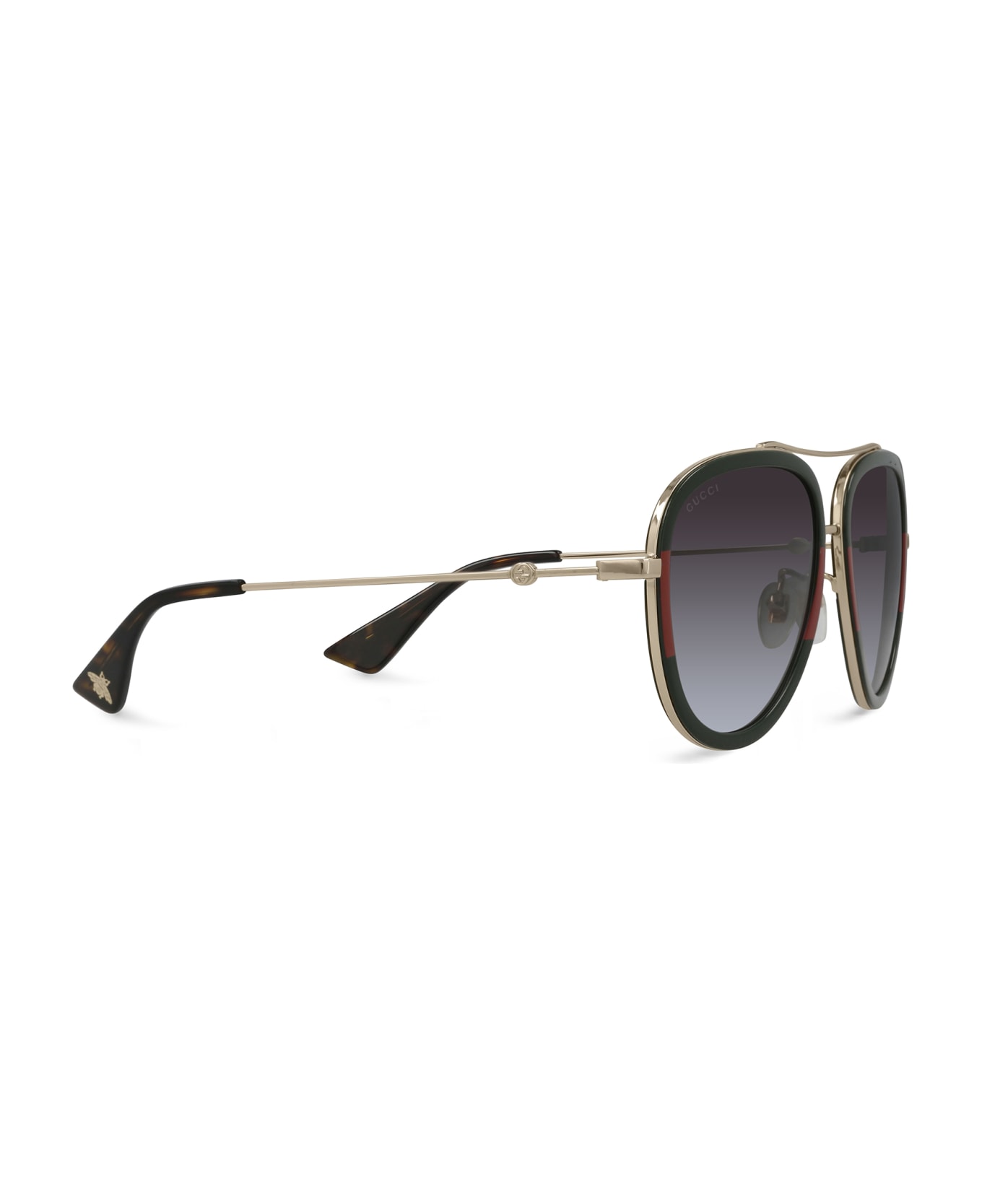 Gucci Eyewear Gg0062s Gold Sunglasses - Gold サングラス