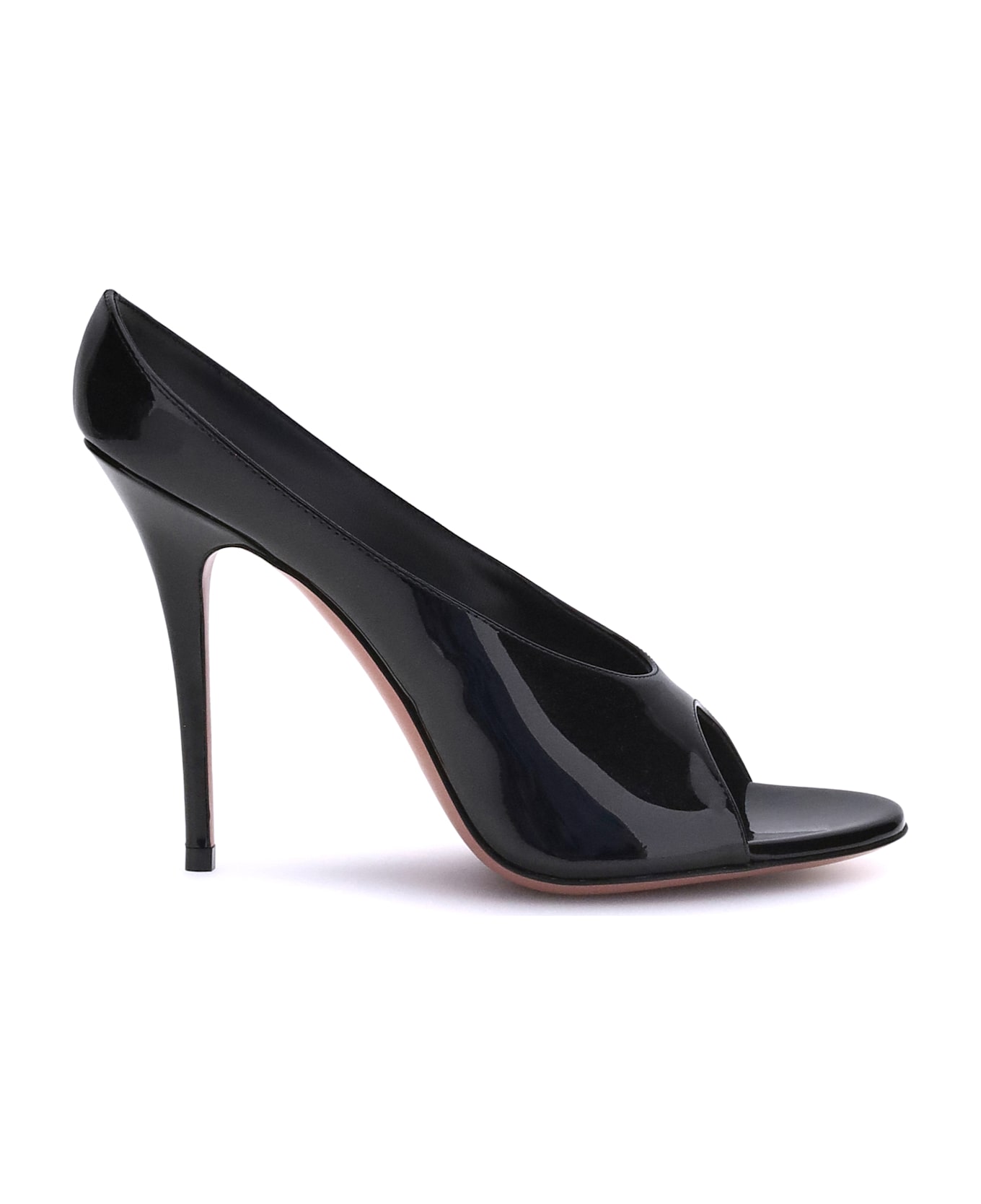 Amina Muaddi Anok Leather Sandals