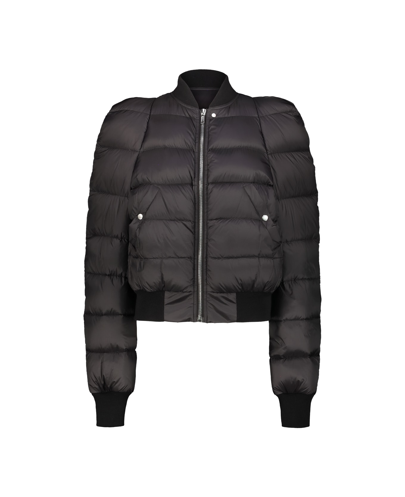 Rick Owens Concordians Duvet Flight Jacket - Black