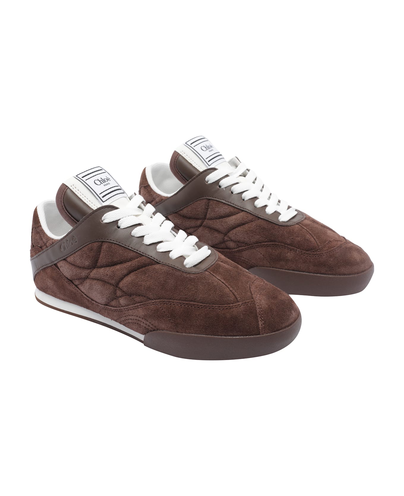 Chloé Chloe' Kick Sneakers - Brown