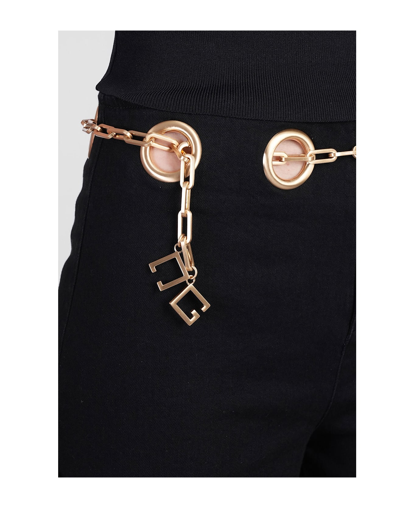 Cult Gaia Sydney Pants In Black Cotton - black