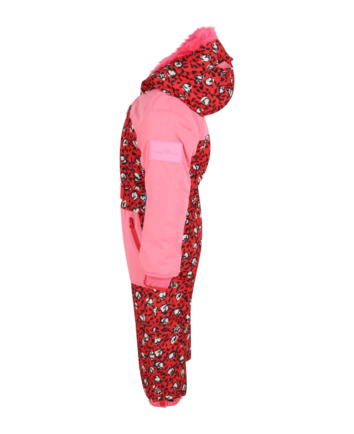 Marc Jacobs Red Snow Suit For Girl - Red ジャンプスーツ