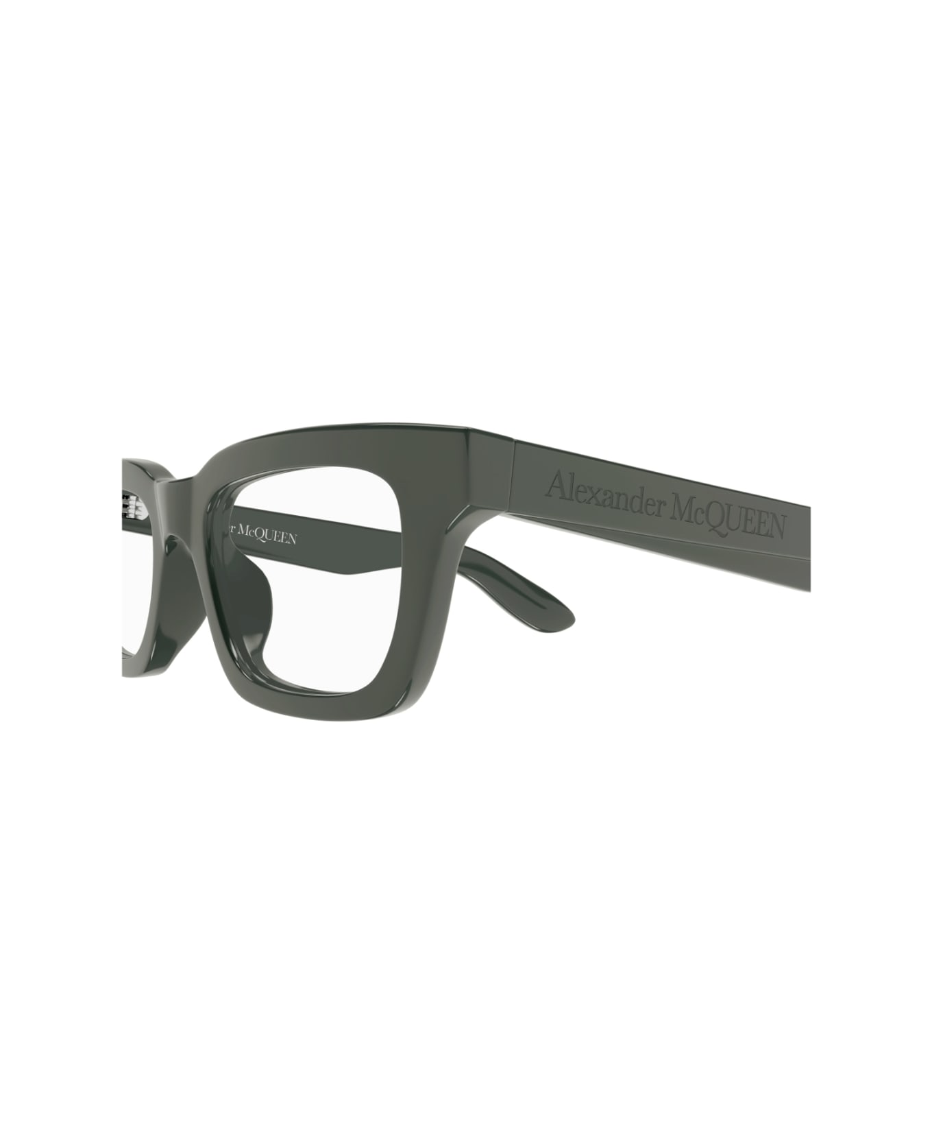 Alexander McQueen Eyewear AM0392o 004 Glasses - Grigio