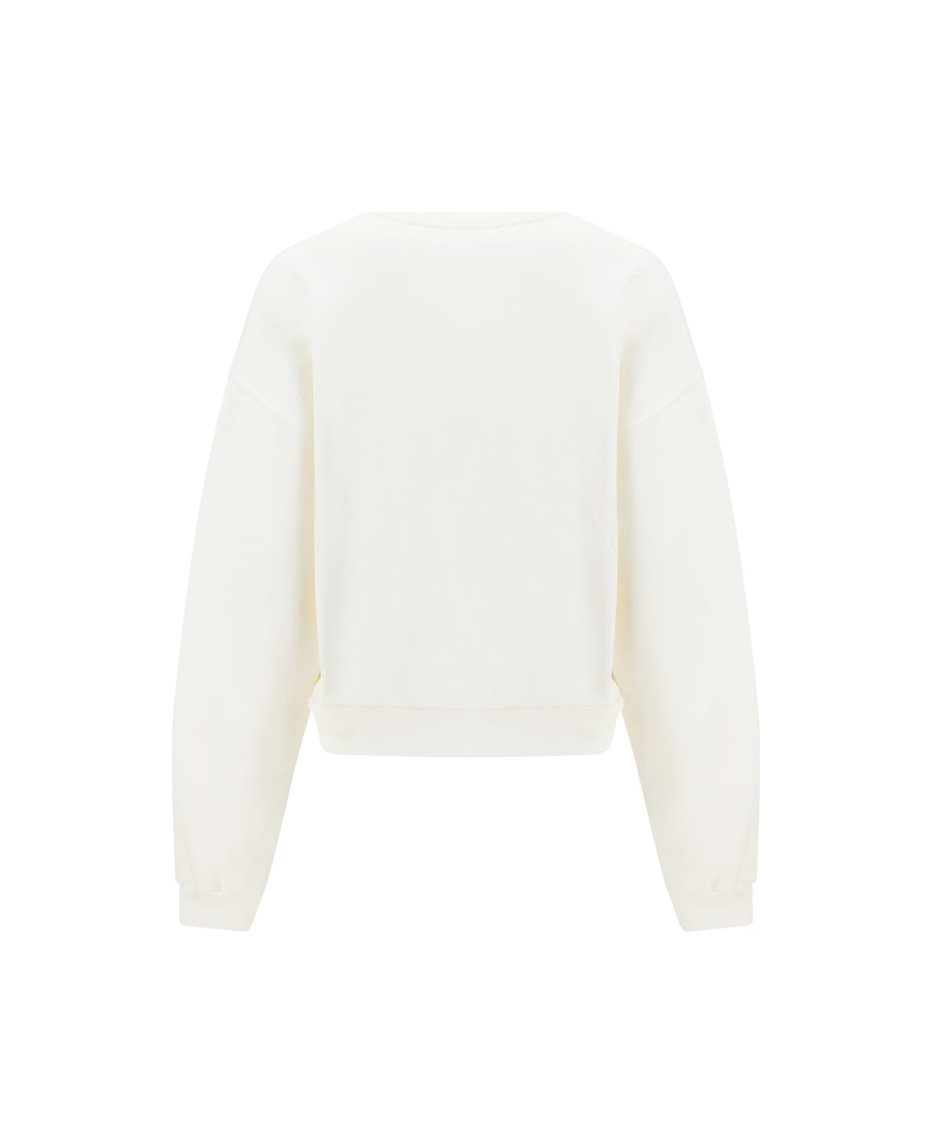 Maison Margiela Sweatshirt With Logo - White