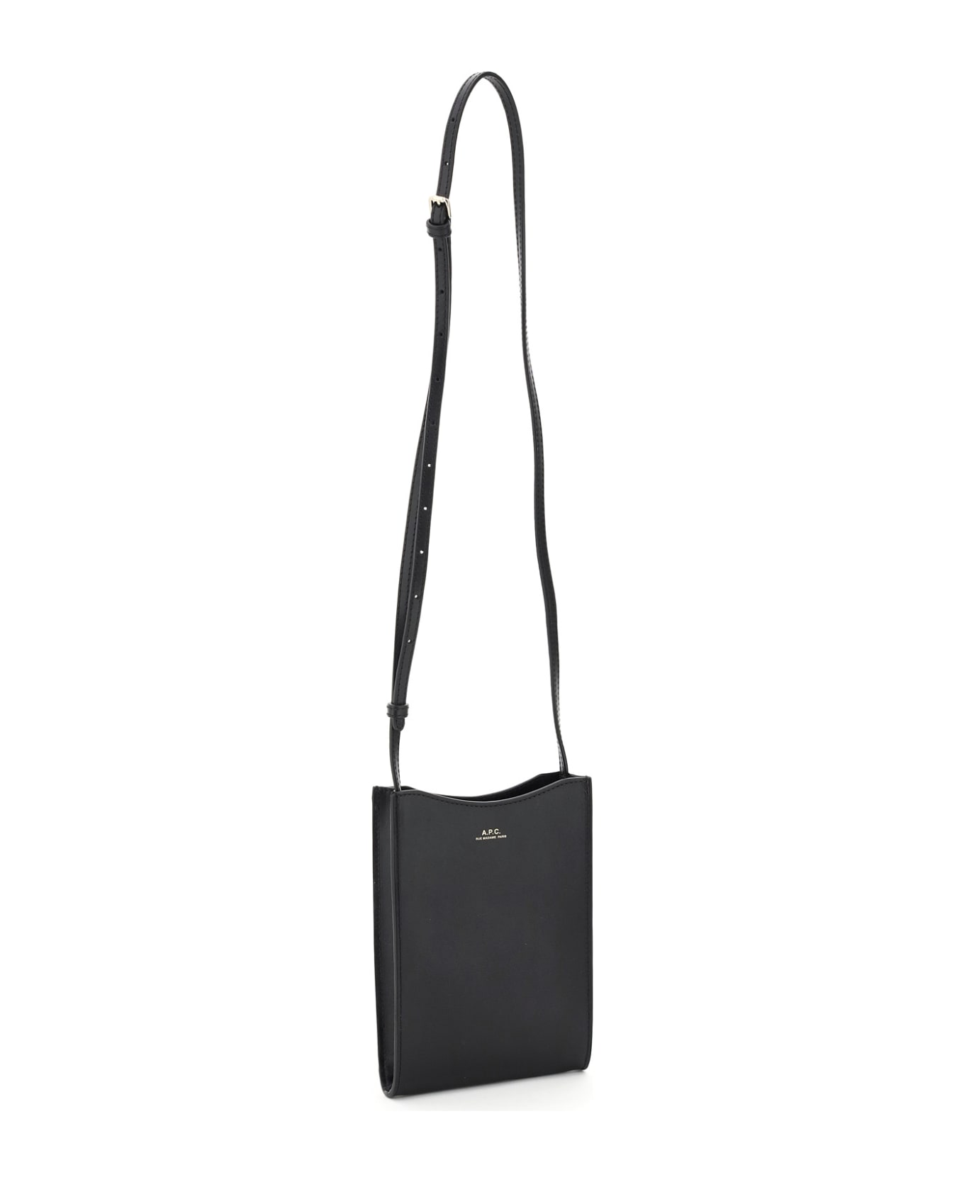 A.P.C. Jamie Neck Pouch - BLACK ショルダーバッグ