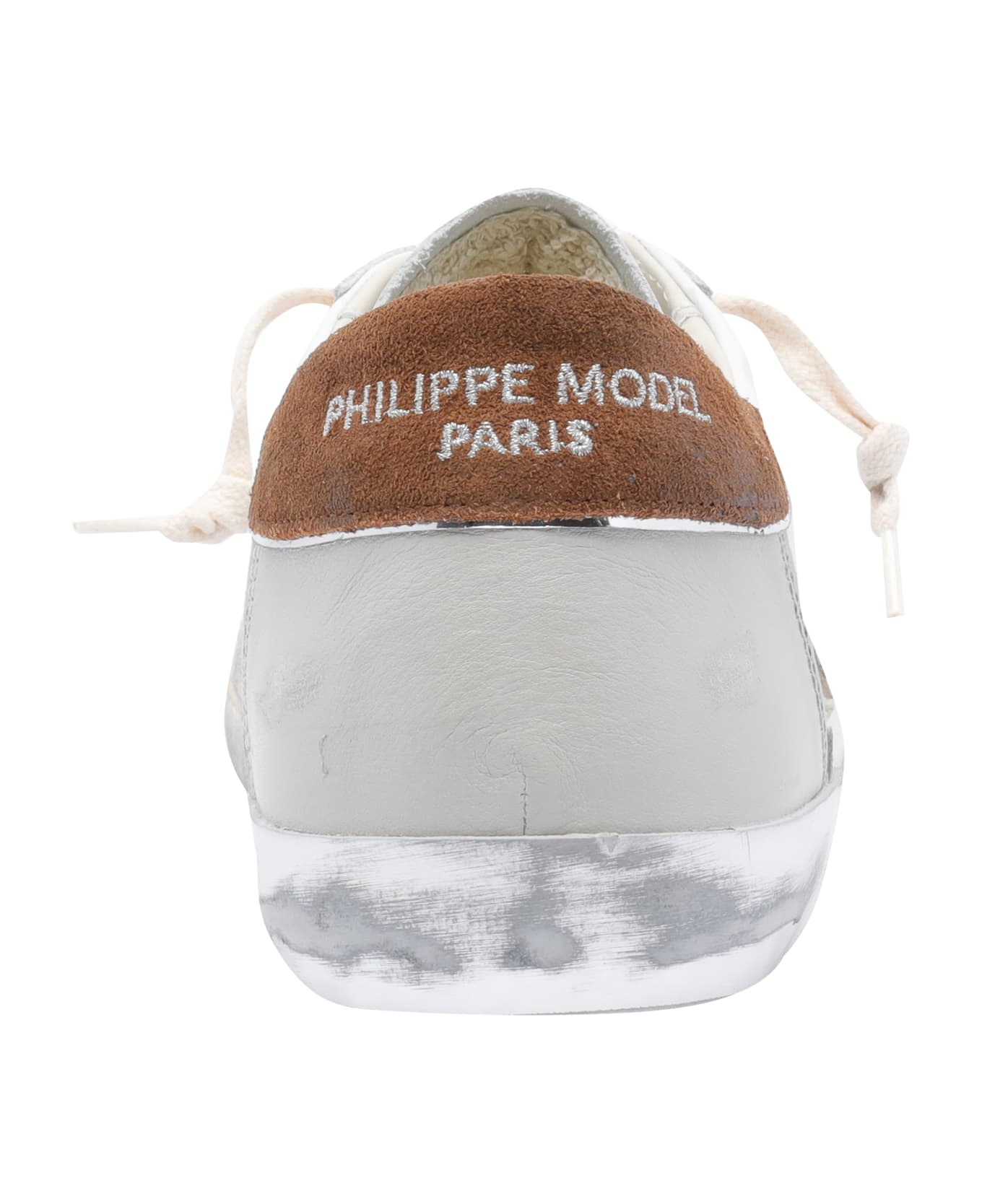 Philippe Model Prsx Sneakers - WHITE/BROWN