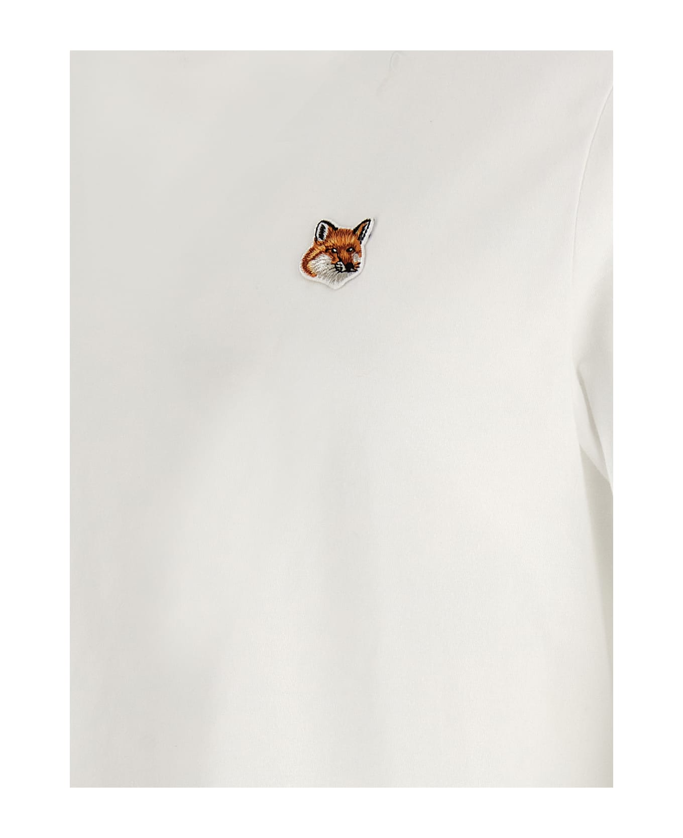 Maison Kitsuné 'fox Head' T-shirt - White