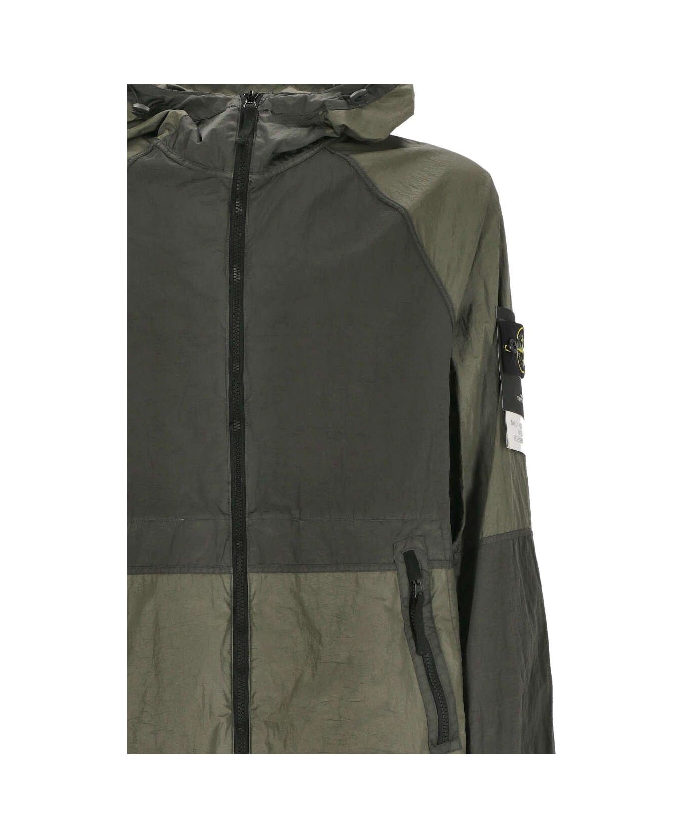 Stone Island Zip-up Hooded Jacket ジャケット