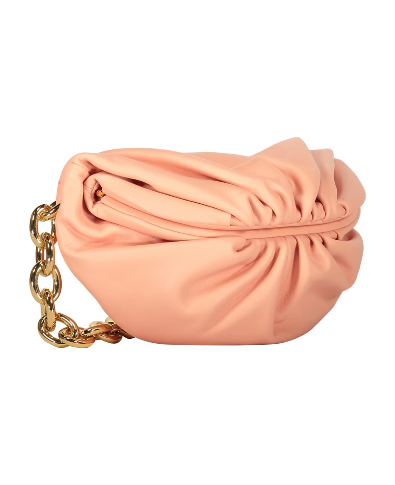 Bottega Veneta The Pouch Mini Leather Belt Bag - Pink