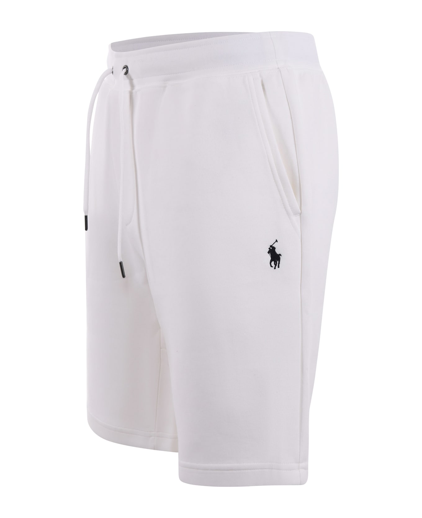 Polo Ralph Lauren Shorts Polo Ralph Lauren In Misto Cotone Disponibile Store Scafati - Bianco