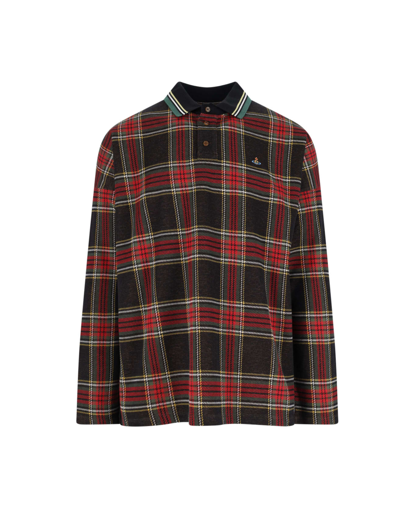 Vivienne Westwood Polo "tartan" - Multicolor