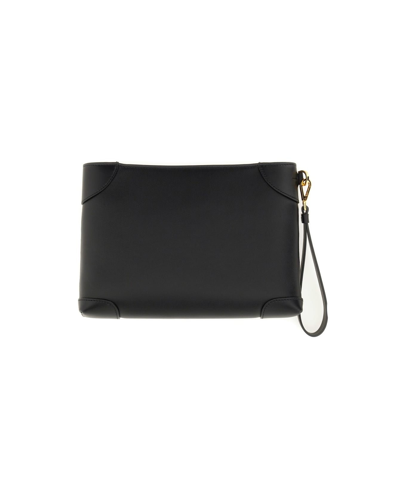 Tom Ford Leather Clutch Bag - BLACK