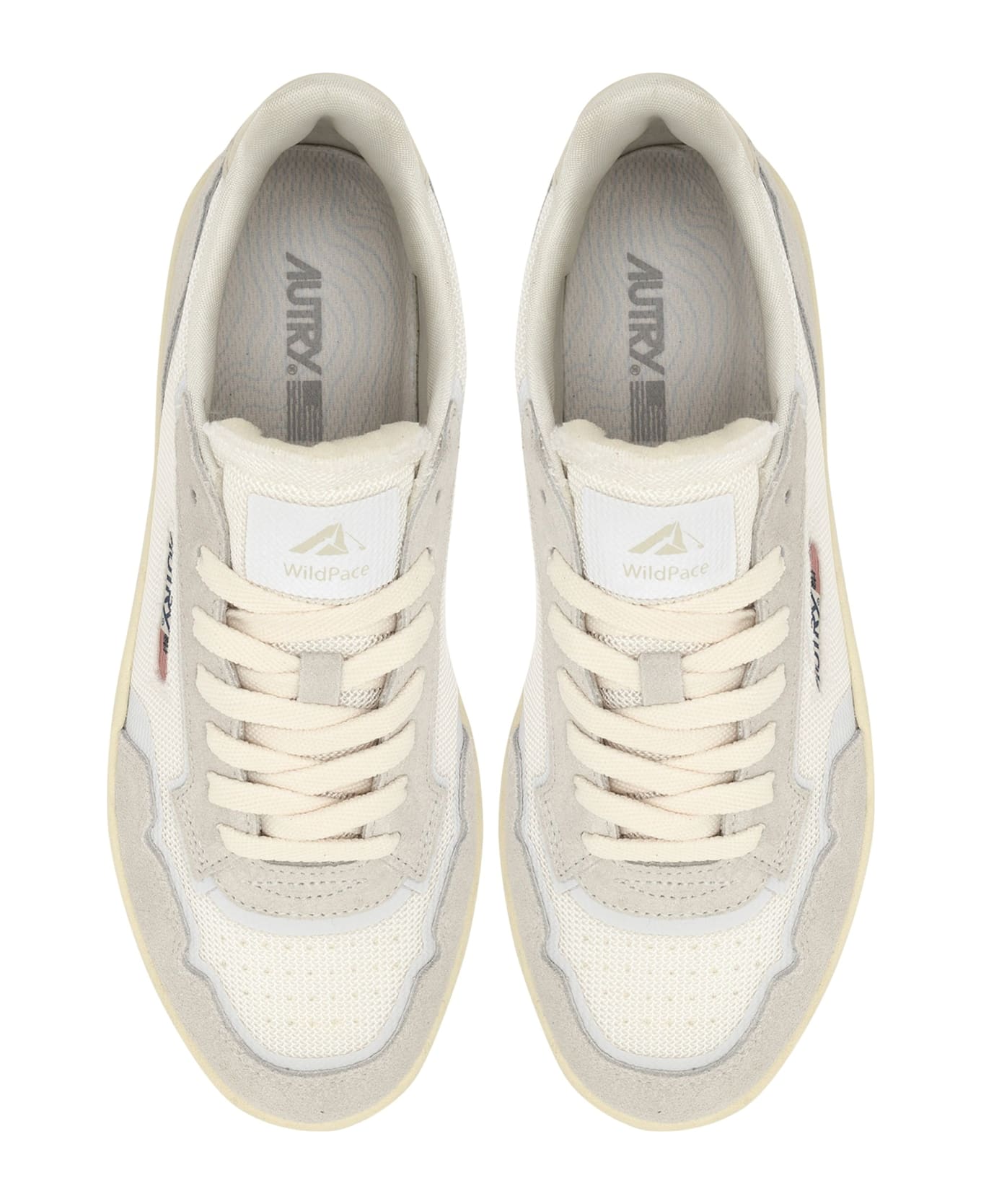 Autry Wildpace Low Dragon Nabuk - Wht Marsh