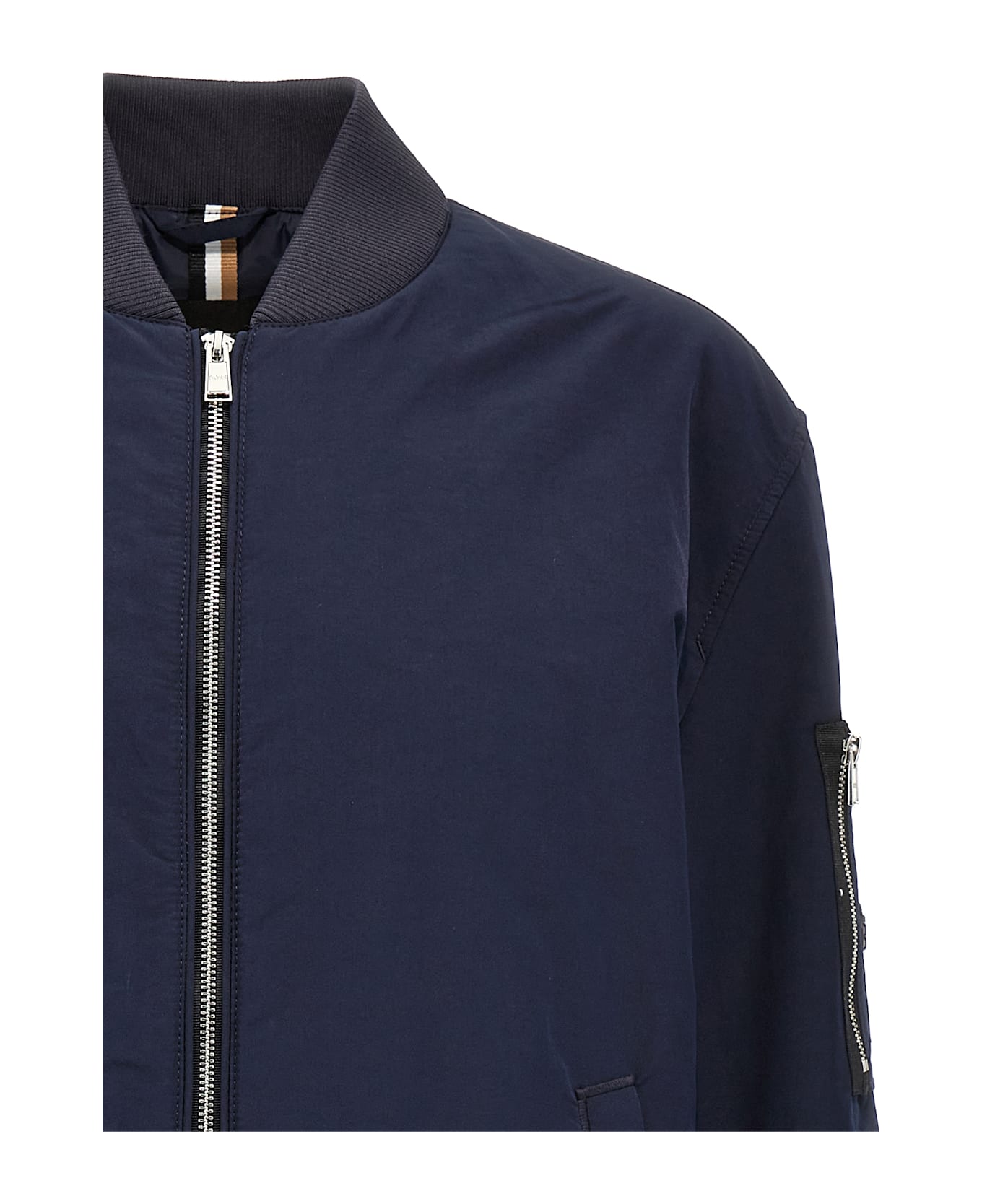 Hugo Boss 'comber' Bomber Jacket - Blue